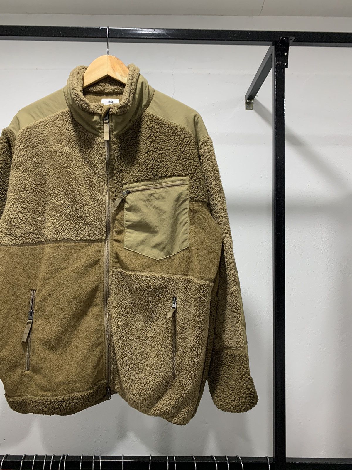 Engineered Garments × Japanese Brand ENGENEERED GARMENTS PATCHWORK FLEECE JACKET VINTAGE Size US XL / EU 56 / 4 - 2 Thumbnail