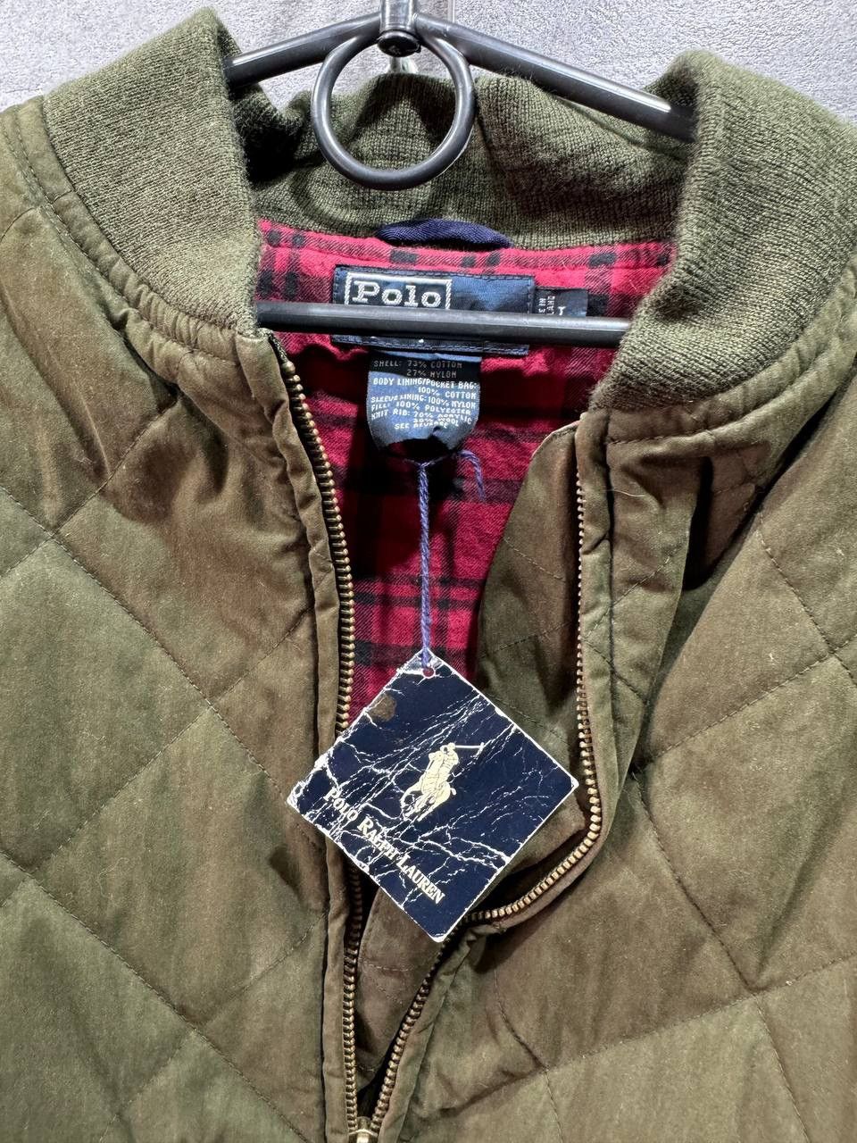 Other Vintage 90s Polo Ralph Lauren Quilted Jacket Puffer Rare Size US L / EU 52-54 / 3 - 10 Thumbnail