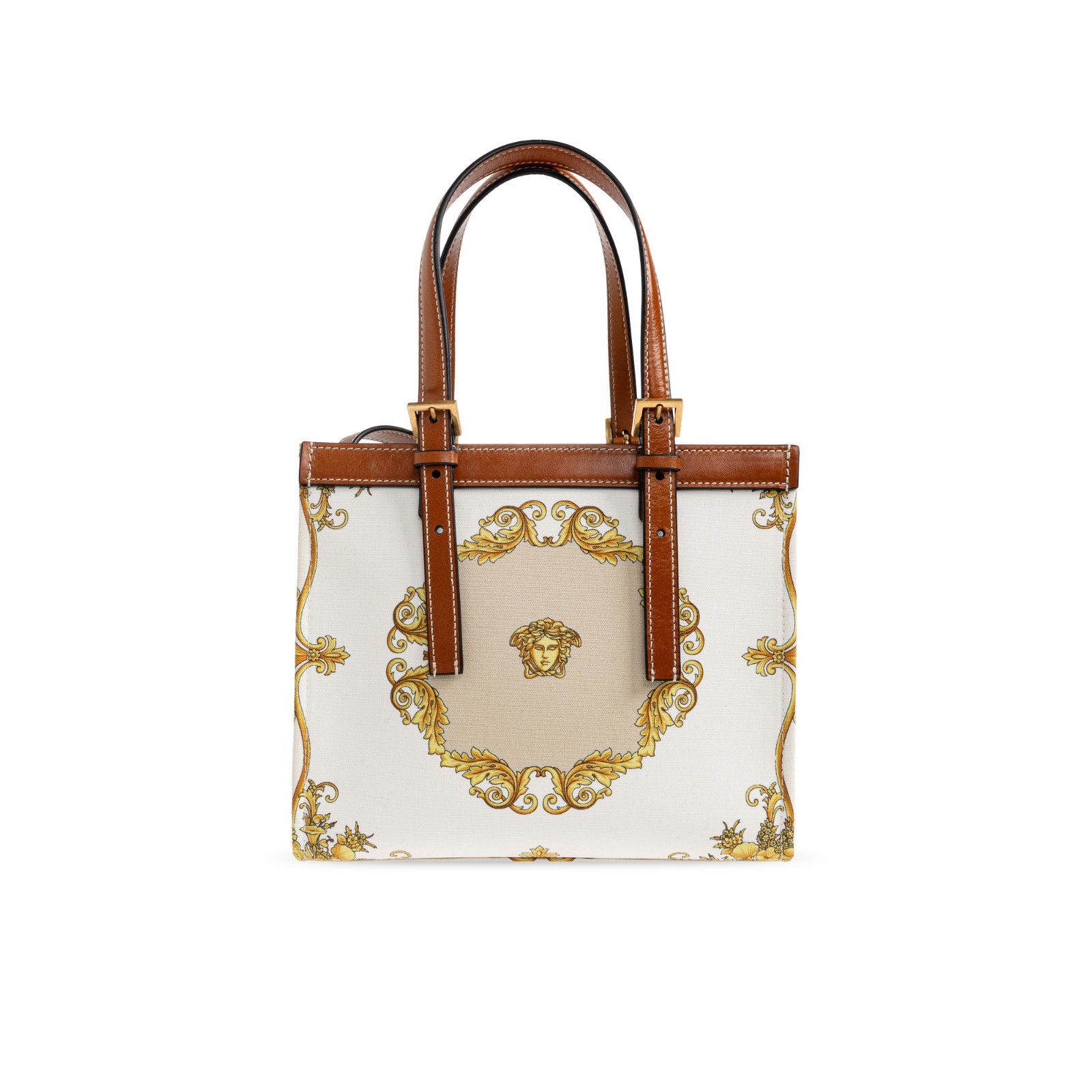 Versace VERSACE Riviere Mini Brown Tote Bag New & Authentic Size ONE SIZE - 2 Thumbnail