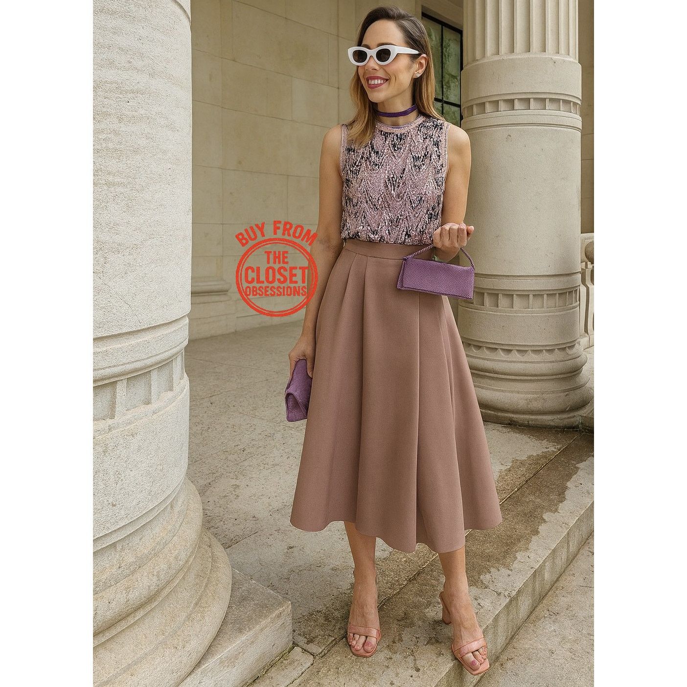 Zara ZARA Wool Blend Midi Skirt NWT Quiet Luxury High Waist Size 32" / US 10 / IT 46 - 12 Thumbnail