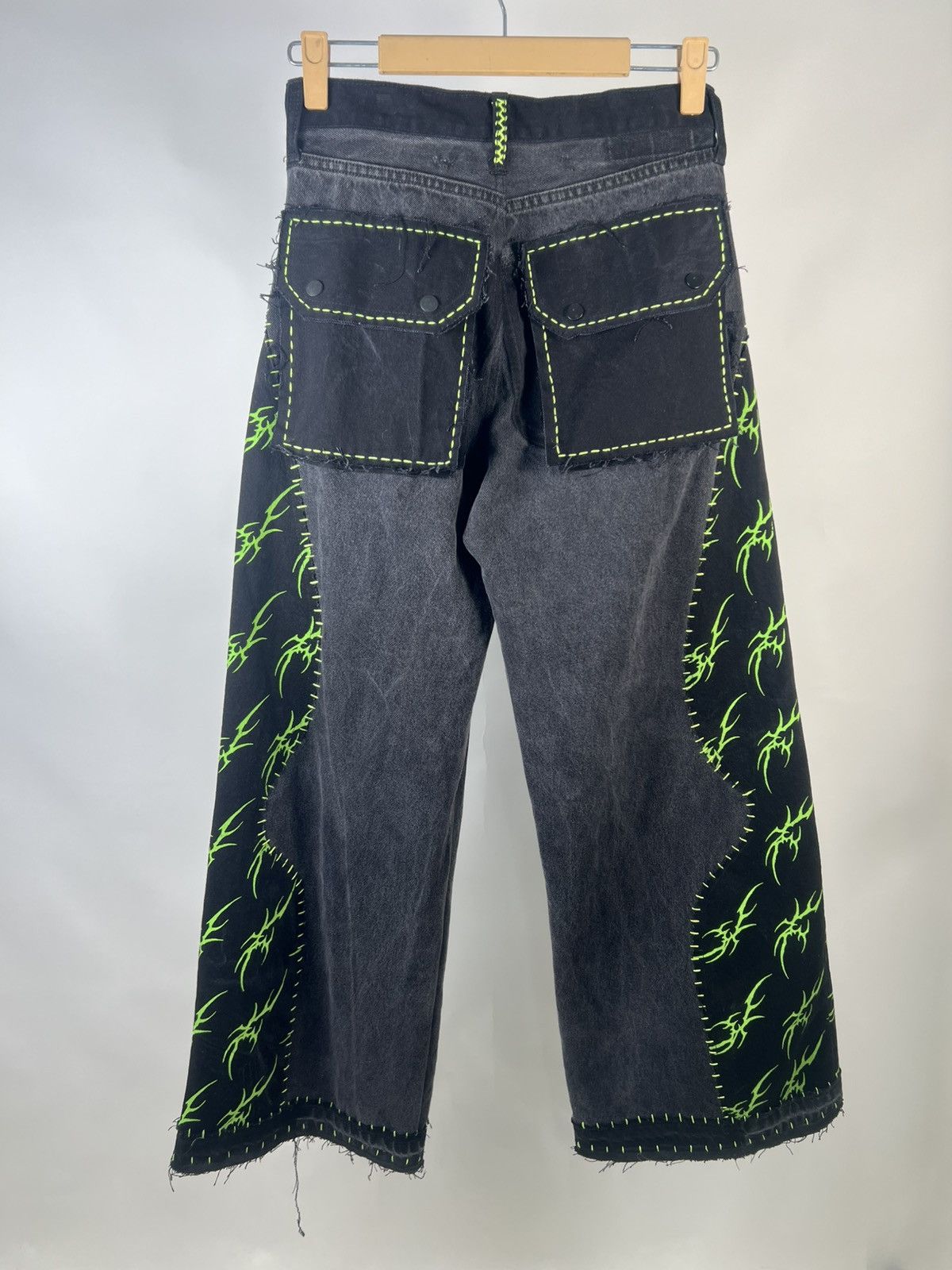 Levi's 1OF1 uncycled levis neon printed baggy fit denim Size US 30 / EU 46 - 7 Thumbnail