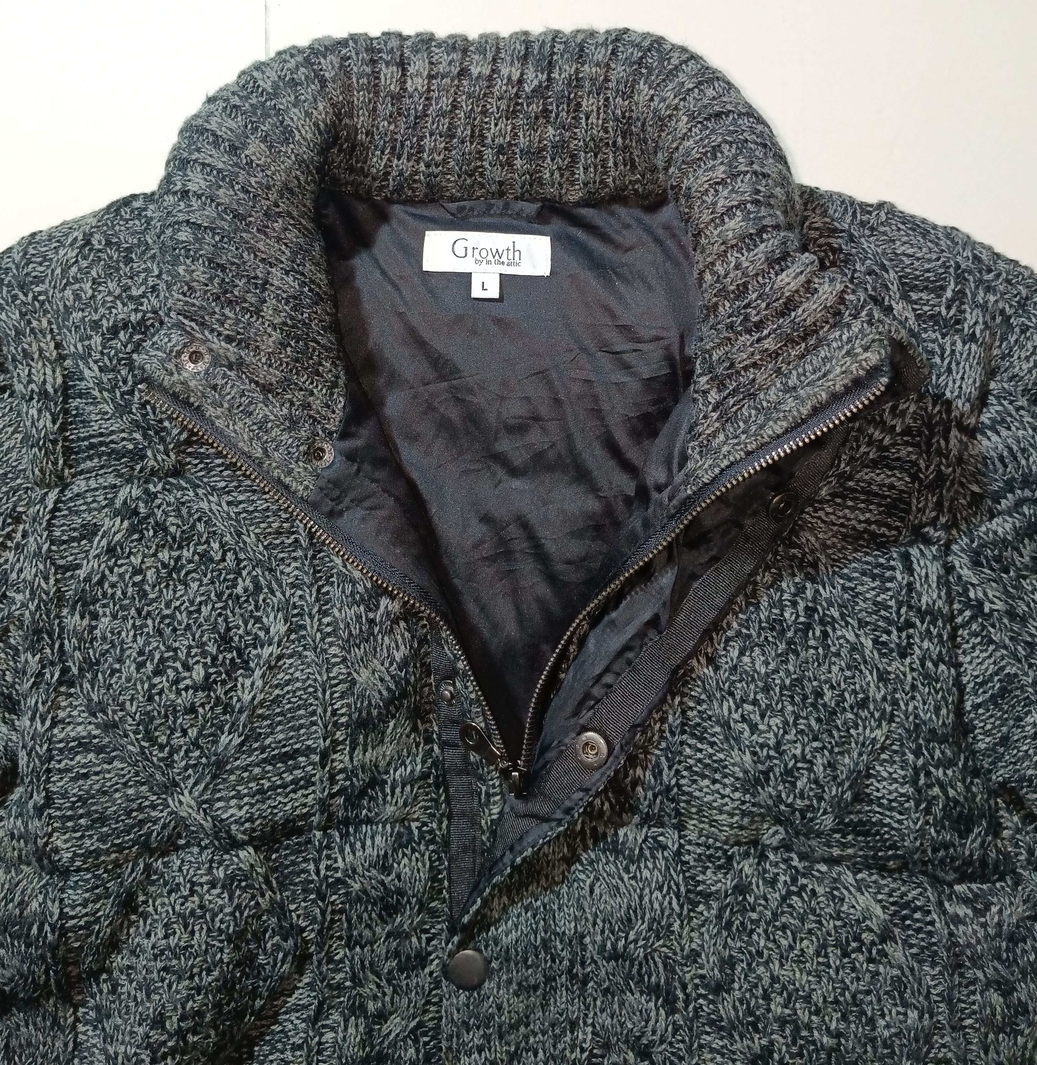In The Attic Vintage In the Attic cable Knitwear sweater Size US L / EU 52-54 / 3 - 3 Thumbnail