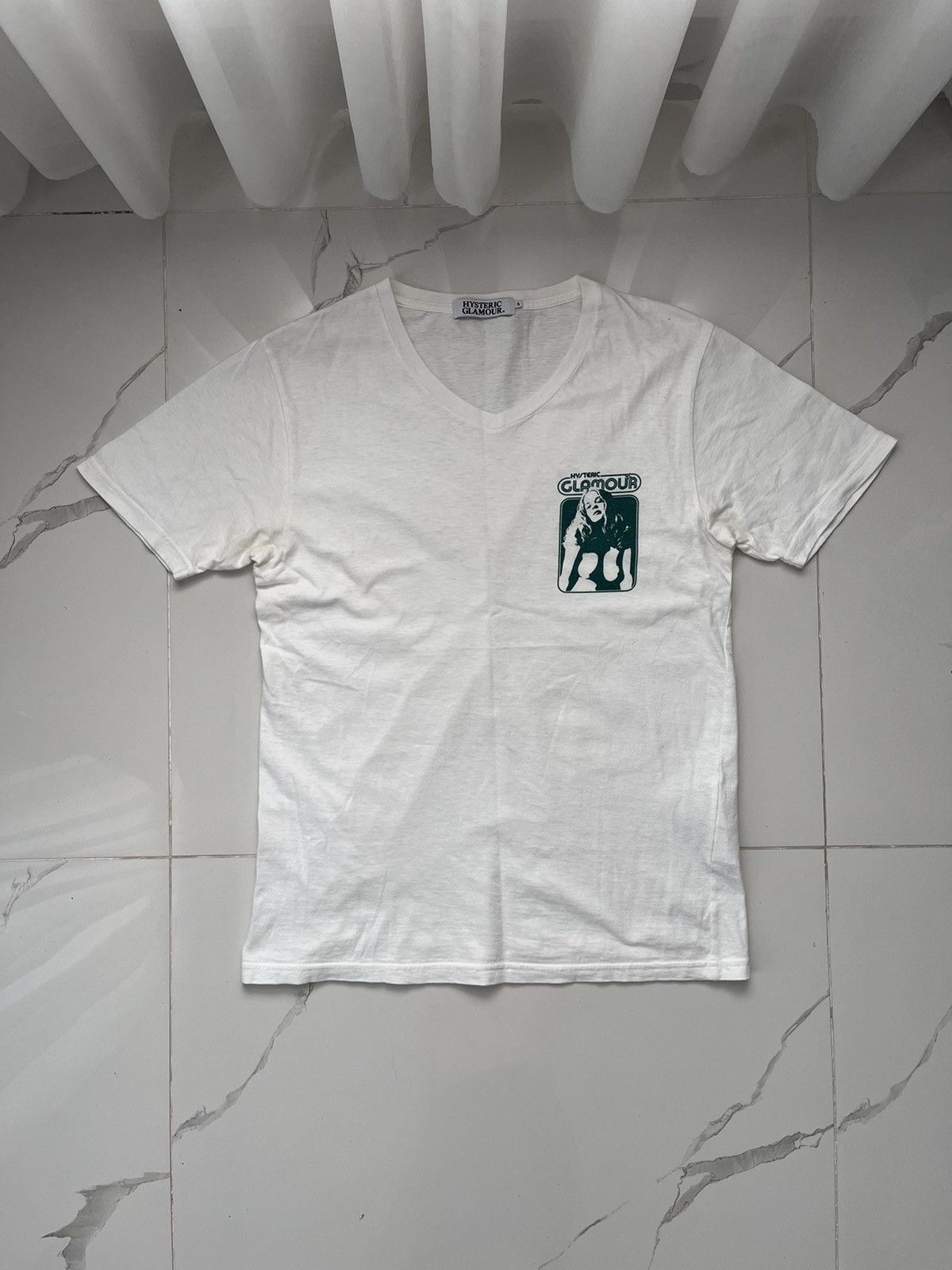 Hysteric Glamour HYSTERIC GLAMOUR WORKSHIP BIG BOOBS LADY Y2K VINTAGE TEE Size US S / EU 44-46 / 1 - 1 Thumbnail