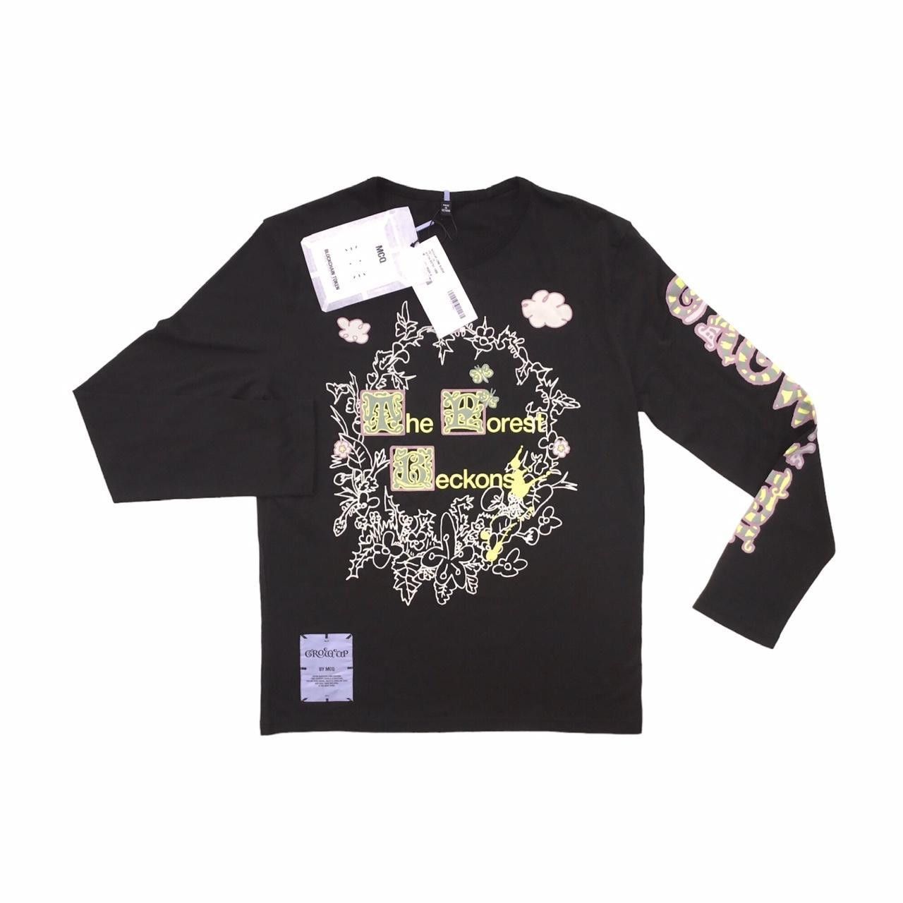 MCQ o1mle0424 Long Sleeve T-Shirt in Black Size US S / EU 44-46 / 1 - 1 Thumbnail