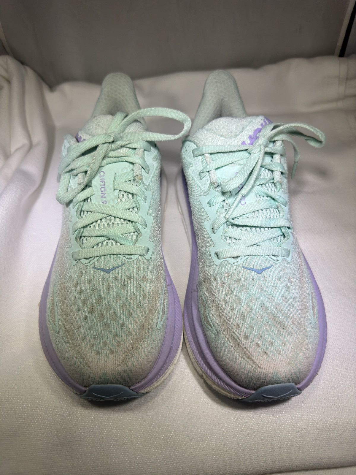 Hoka Hoka Clifton 9 Women's 6.5B Running Shoes Sunlit Ocean Size US 6.5 / IT 36.5 - 2 Thumbnail
