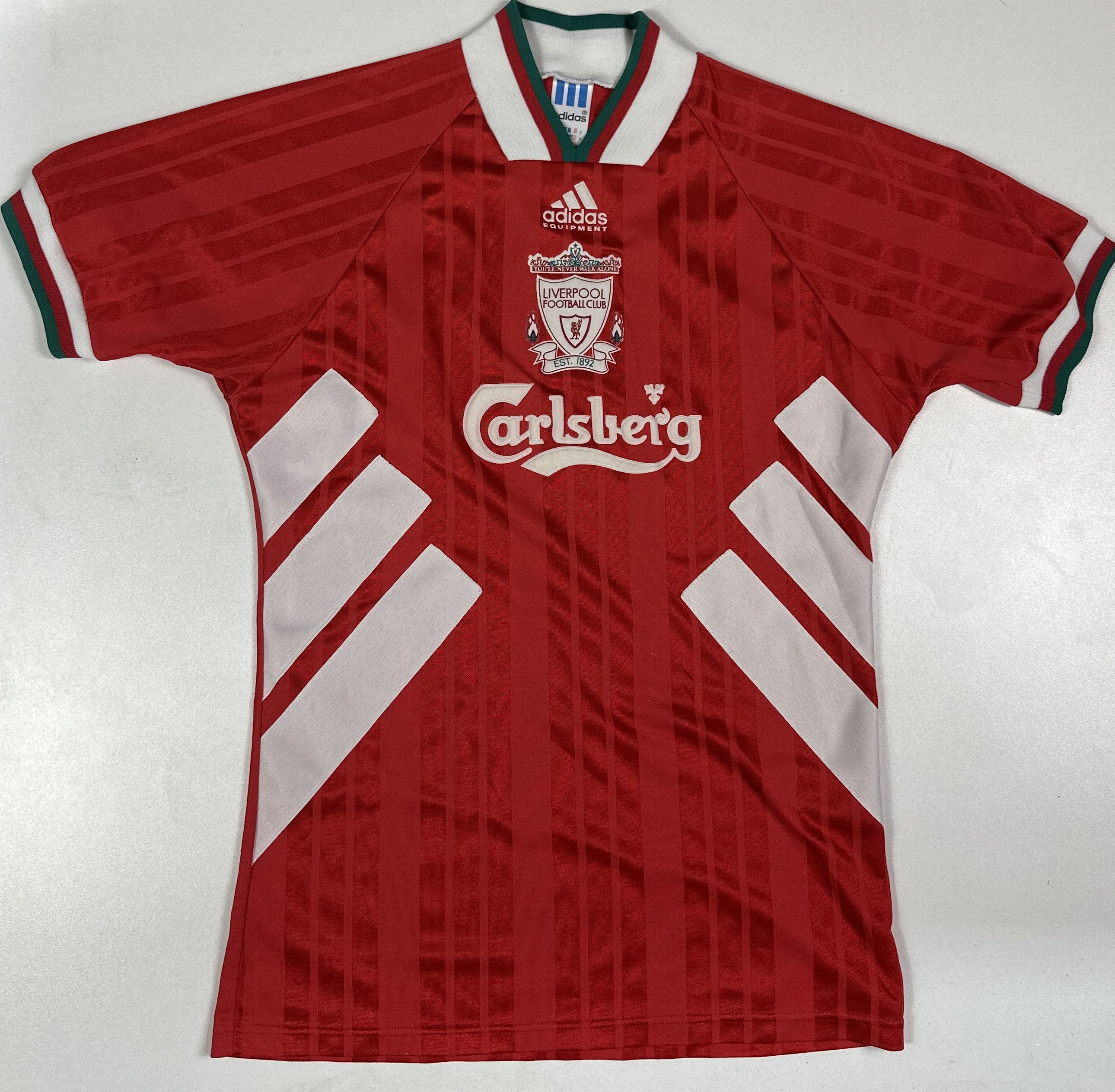 Adidas Liverpool FC 1993/1994/1995 Vintage Soccer Jersey Adidas S Size US S / EU 44-46 / 1 - 1 Thumbnail