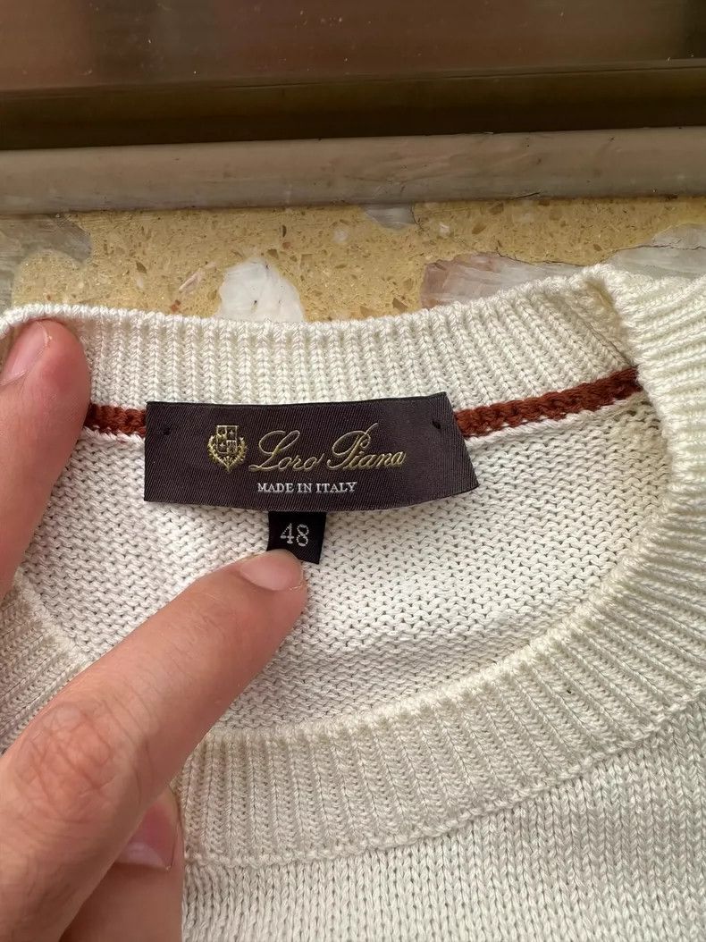 Loro Piana LORO PIANA Mishan mulberry silk knit sweater Size US M / EU 48-50 / 2 - 2 Thumbnail