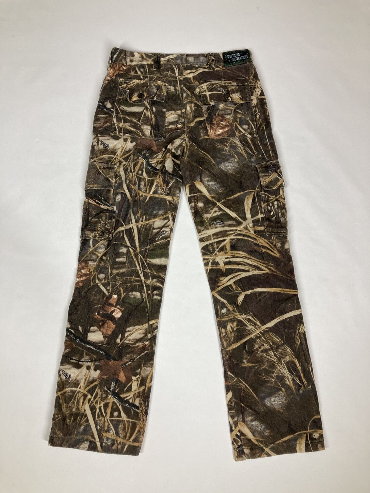 Realtree Vintage Real Tree Thick Jungle Camo Cargo Pants Size US 32 / EU 48 - 5 Thumbnail