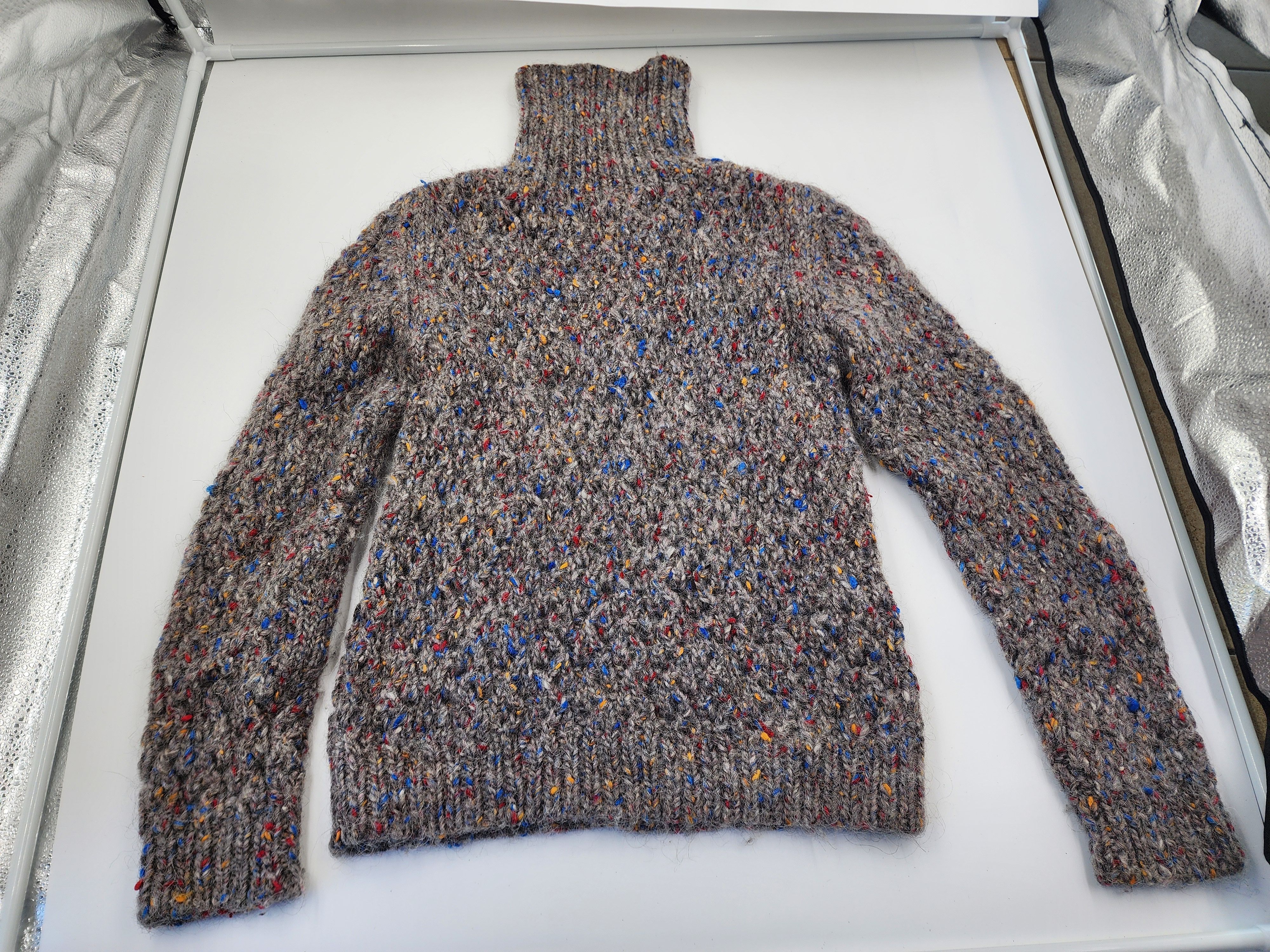 Japanese Brand Japanese Turtleneck Sweater – 100% Wool, Women’s Size M Size M / US 6-8 / IT 42-44 - 1 Thumbnail