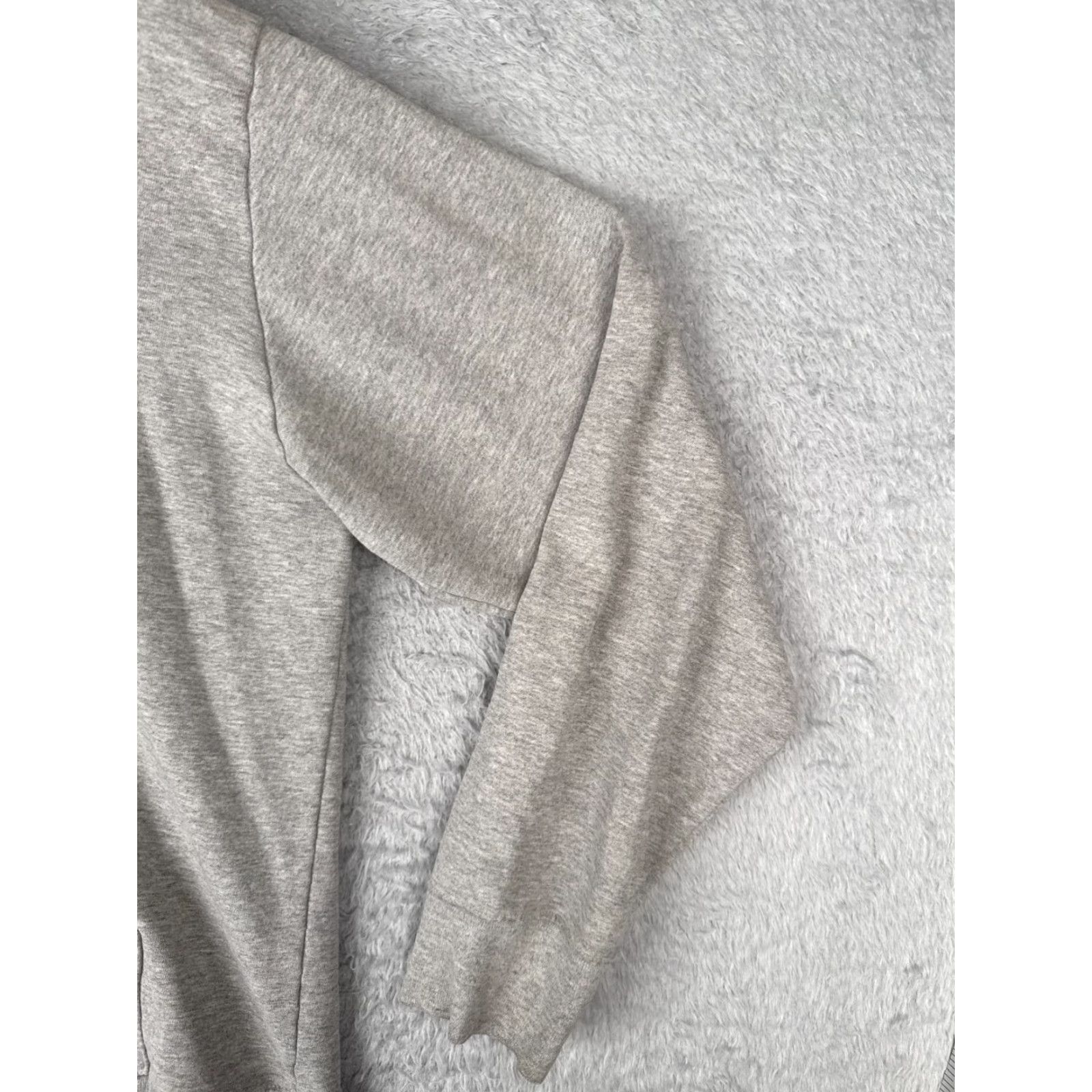 The North Face The North Face Hoodie Men L Gray Cotton Blend Jersey Logo Pullover Lightweight Sports Classic Mens Size US L / EU 52-54 / 3 - 2 Thumbnail