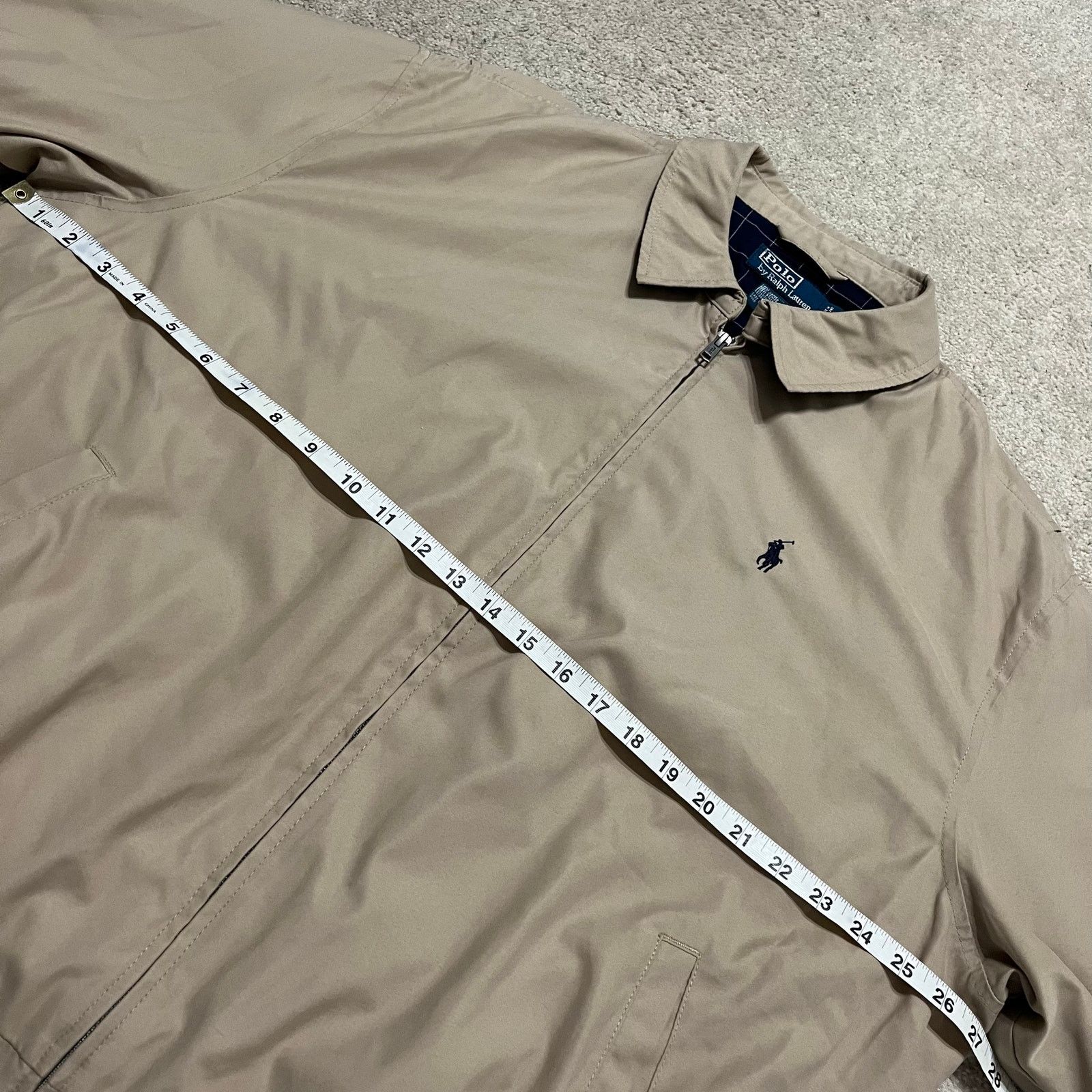 Polo Ralph Lauren Polo Ralph Lauren Plaid Lined Tan Bomber Jacket XL Size US XL / EU 56 / 4 - 4 Thumbnail