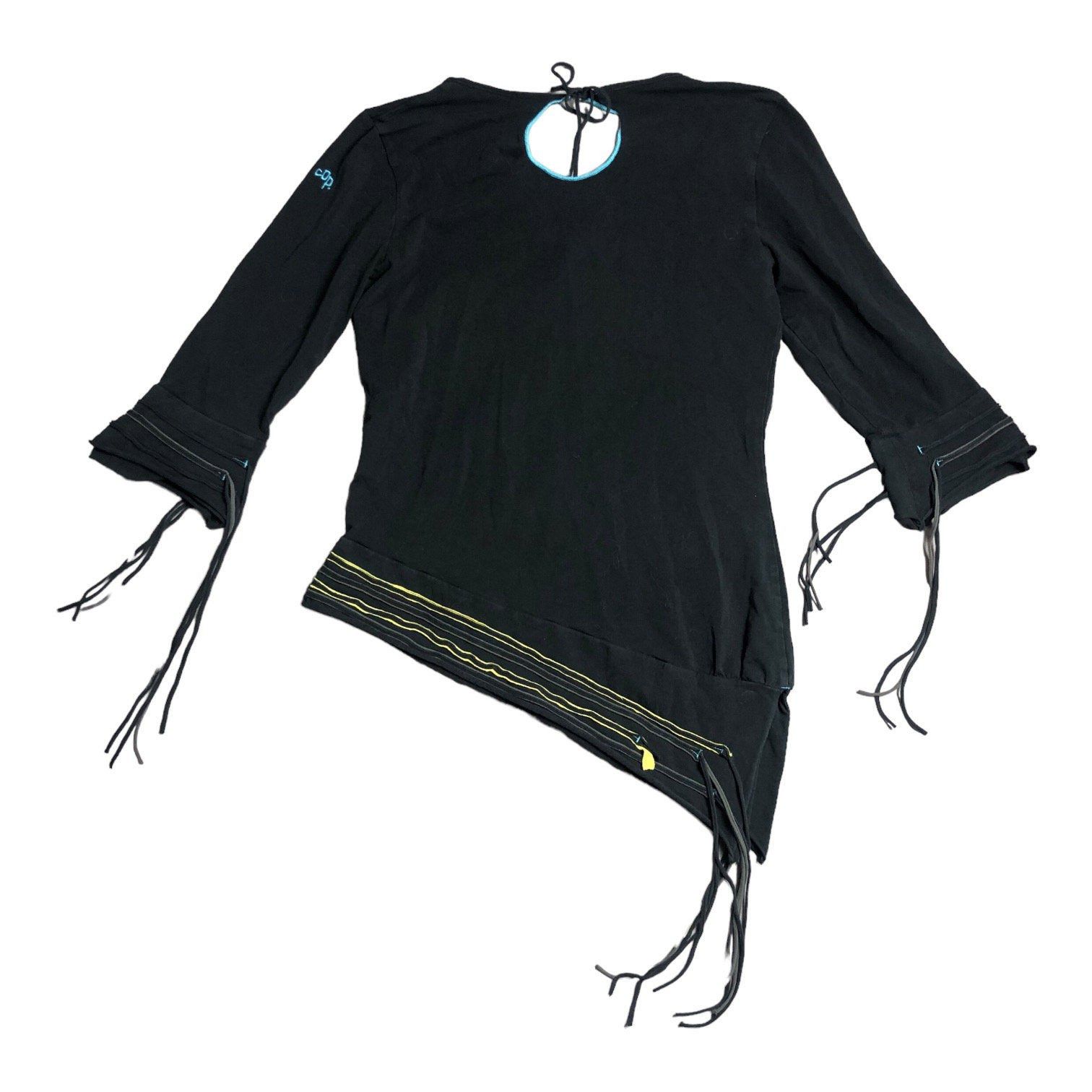 Cop Copine The Cop Copine Asymmetrical Long Laces Top Size ONE SIZE - 3 Thumbnail