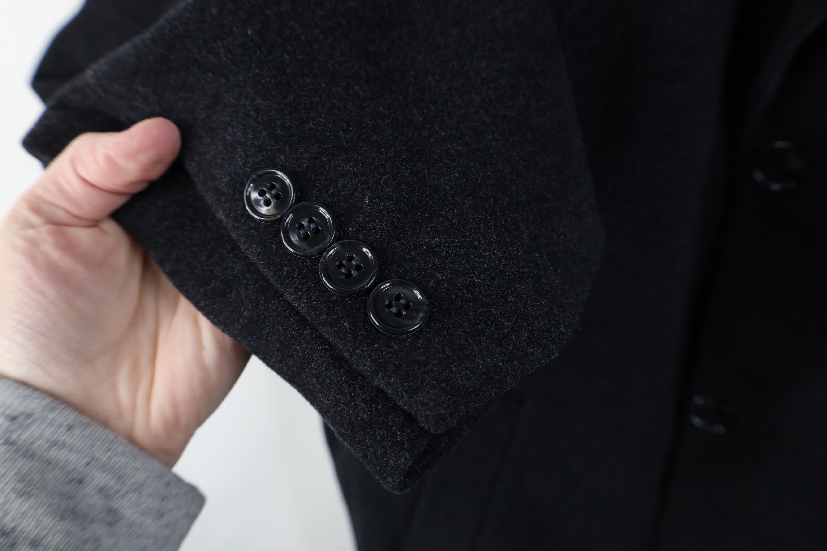 Polo Ralph Lauren Vintage 90s Chaps Ralph Lauren Overcoat Jacket Charcoal Gray Size US XXL / EU 58 / 5 - 7 Thumbnail