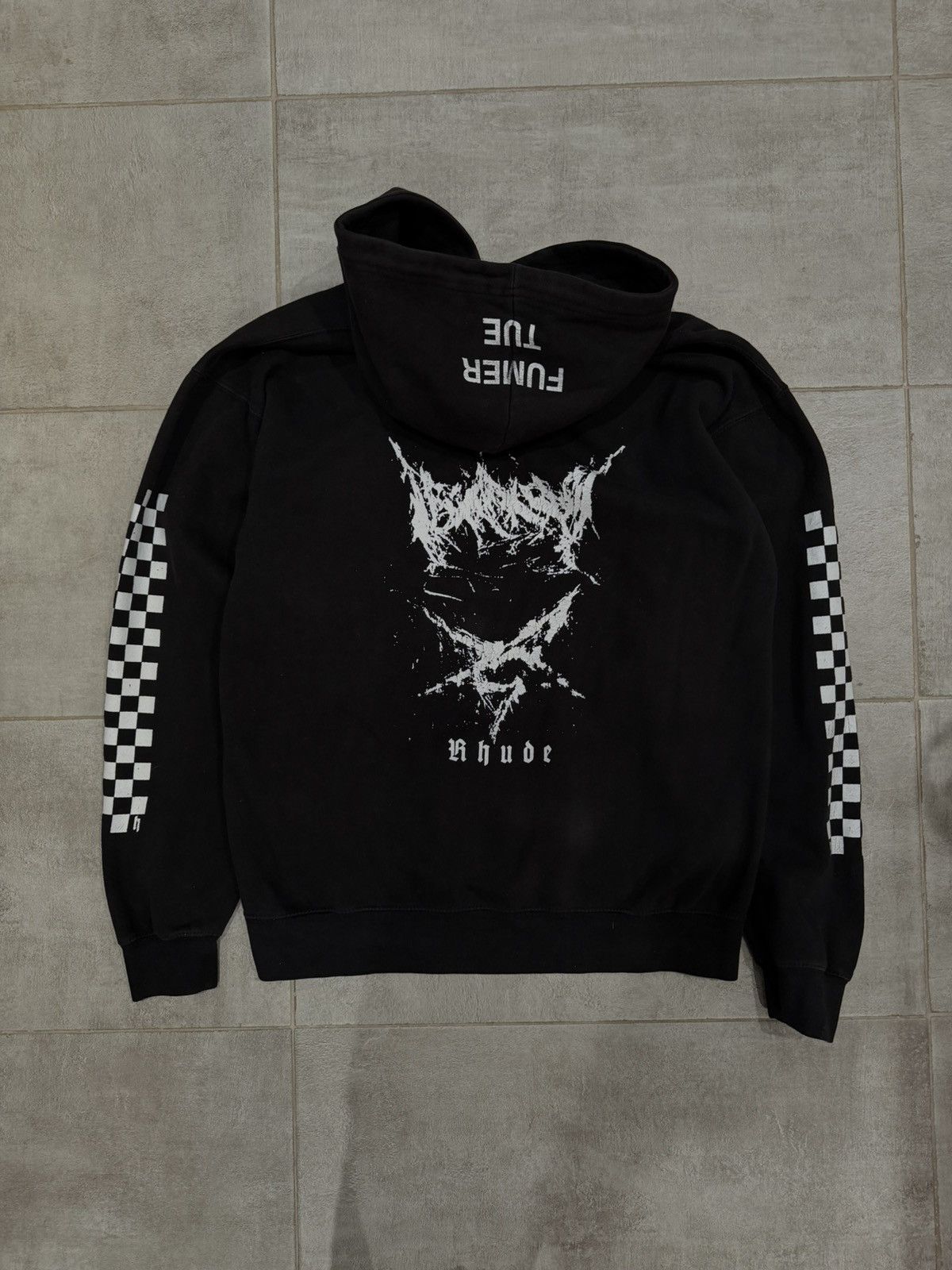 Rhude Rhude Rhacer 3 Hoodie “FUMER TUE” Size US M / EU 48-50 / 2 - 3 Thumbnail