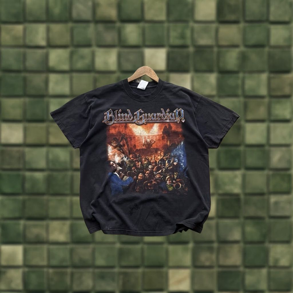 Vintage VINTAGE Blind Guardian Opera Tour 90s Band T-Shirt XL Men Size US XL / EU 56 / 4 - 1 Thumbnail