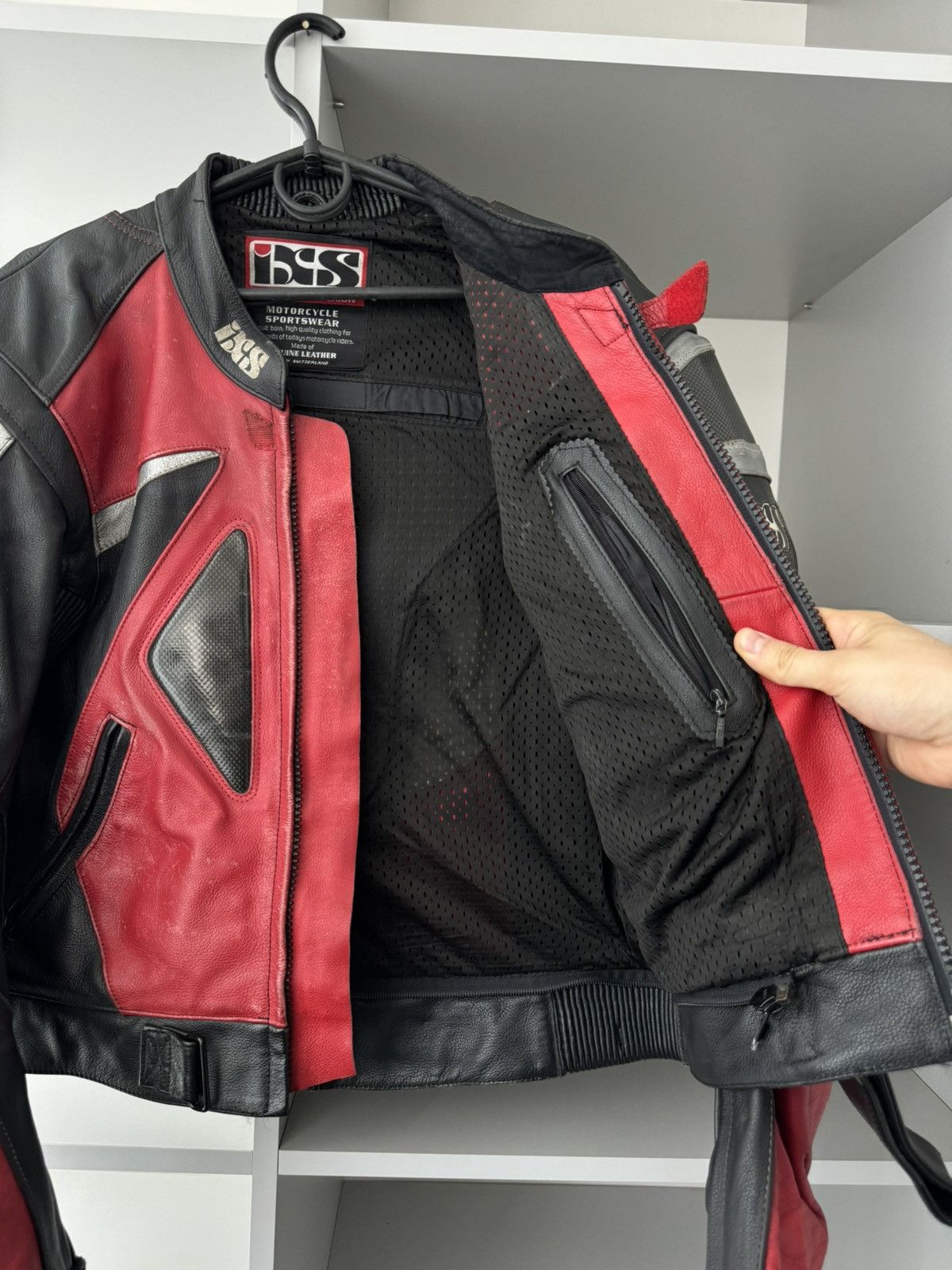 Vintage IXS Motorcycles Vintage Protector Leather Jacket Size US S / EU 44-46 / 1 - 6 Thumbnail