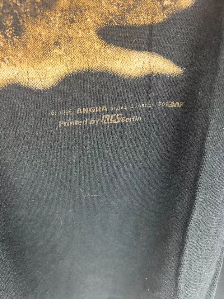 Vintage VINTAGE 90s ANGRA Long Sleeve t shirt Metal Band Concert Size US XL / EU 56 / 4 - 5 Thumbnail