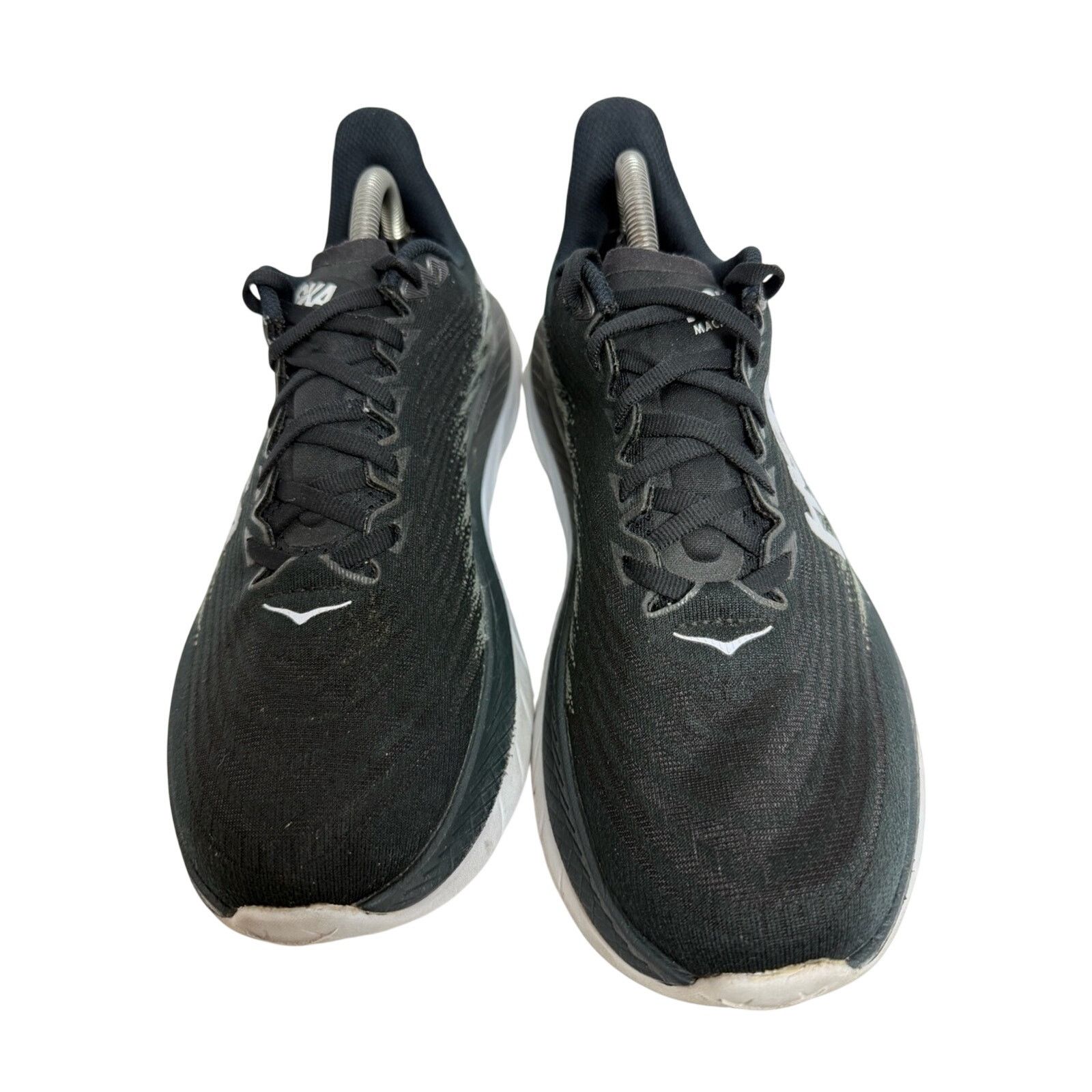 Hoka HOKA One One W Mach 5 Wide Womens Size 10.5 D Black White Size US 10.5 / IT 40.5 - 5 Thumbnail