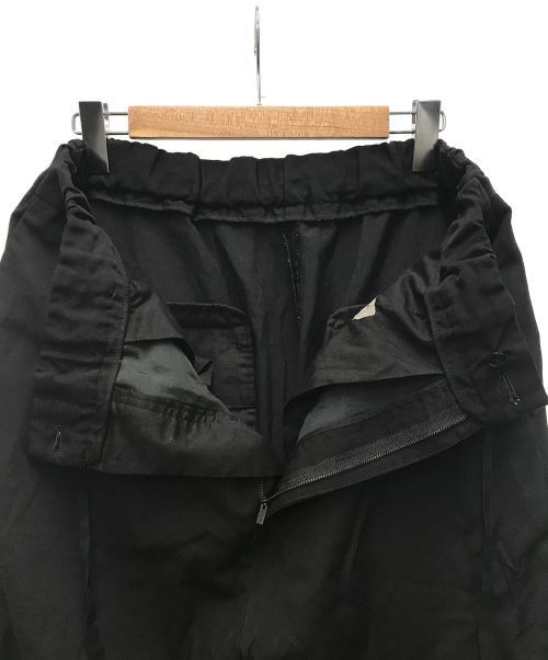 Yohji Yamamoto pour homme wool gavas sarouel string pants