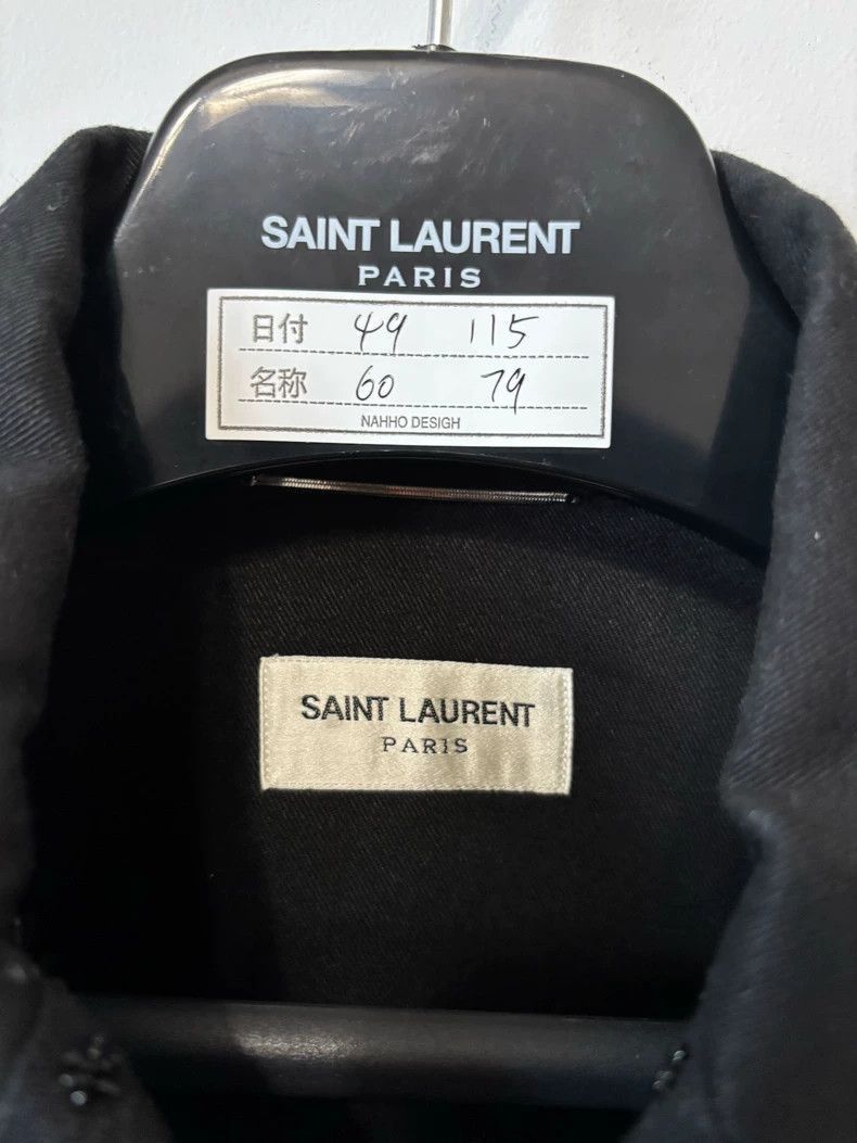 Saint Laurent Paris Saint Laurent 20SS Black Drill Jacket- Size US L / EU 52-54 / 3 - 2 Thumbnail