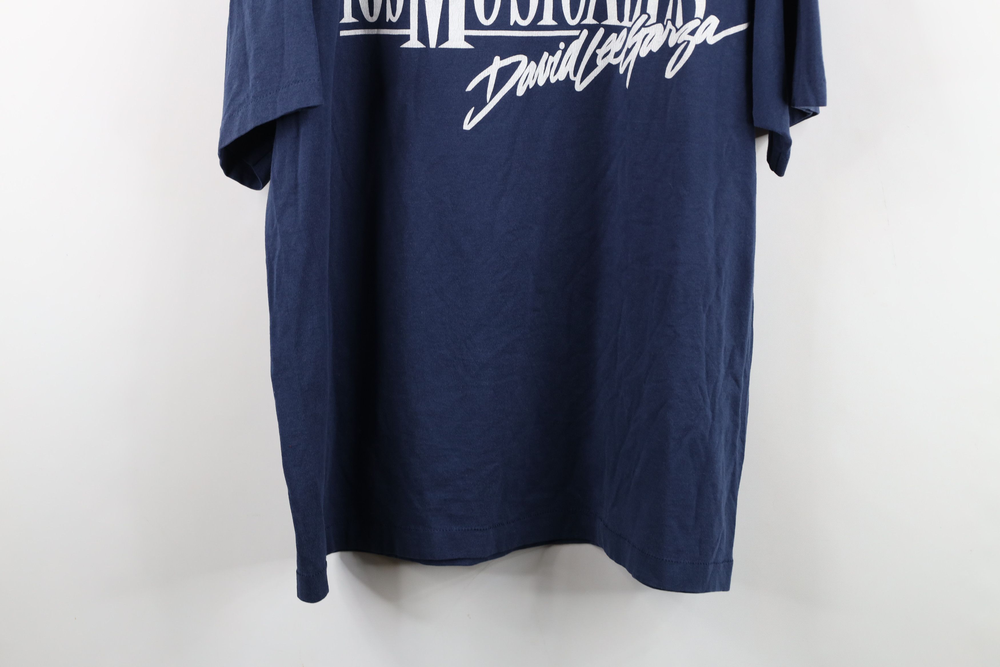 Vintage Vintage 90s Los Musicales David Lee Garza Algo T-Shirt Size US XL / EU 56 / 4 - 15 Thumbnail