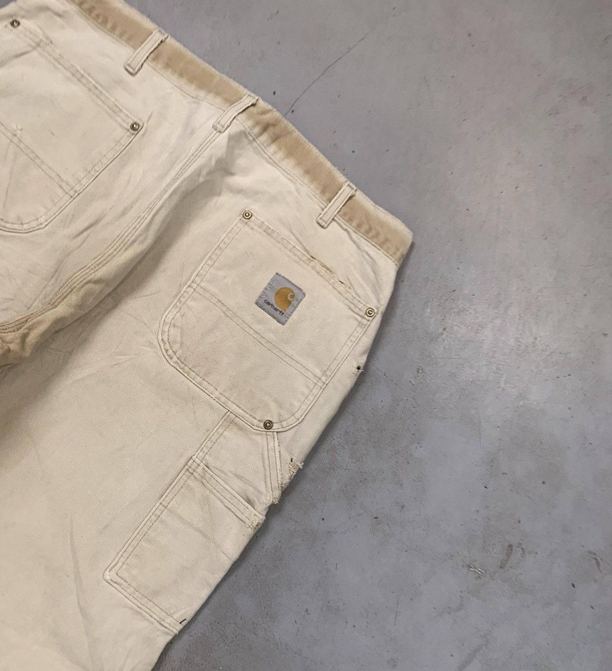 Carhartt Vintage carhartt b136 dkb double knee denim Size US 36 / EU 52 - 9 Thumbnail