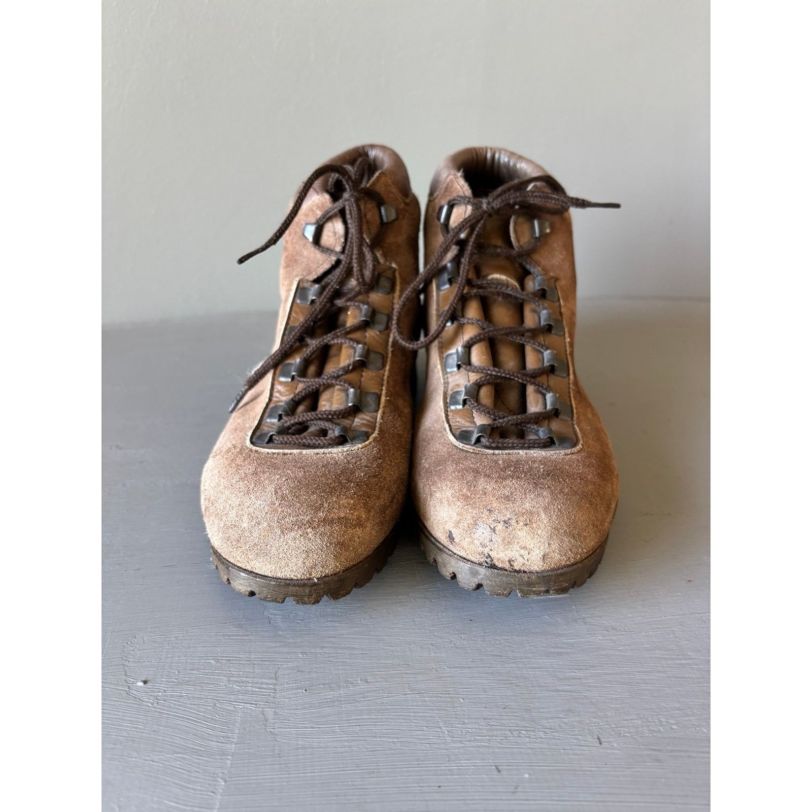 Dunham Vintage 70s Dunham Tyrolean Brown Suede Shoes Hiking Boots M Size US 7.5 / EU 40-41 - 3 Thumbnail