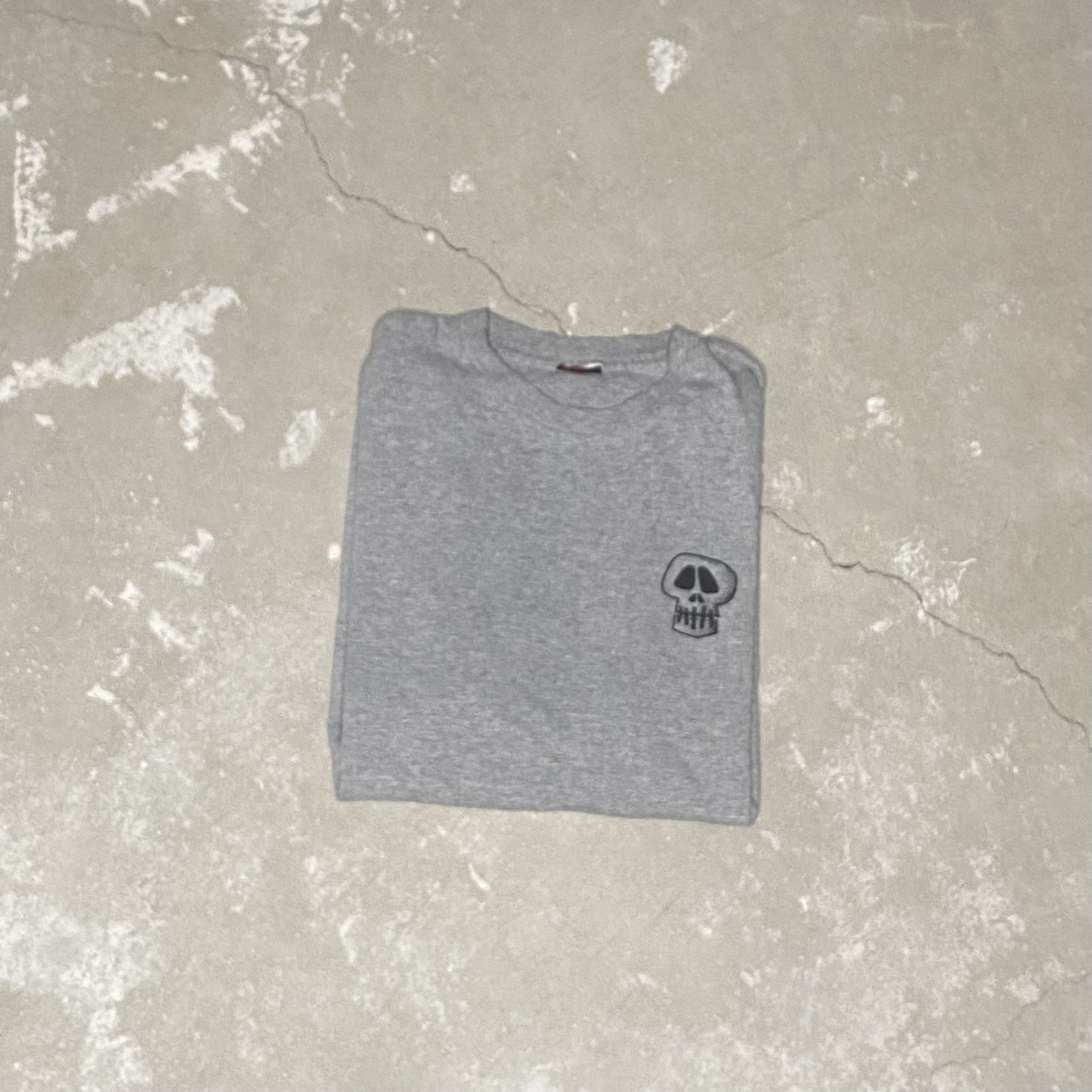 Stussy Stussy Worldwide Grey Skull T-Shirt Size US M / EU 48-50 / 2 - 4 Thumbnail