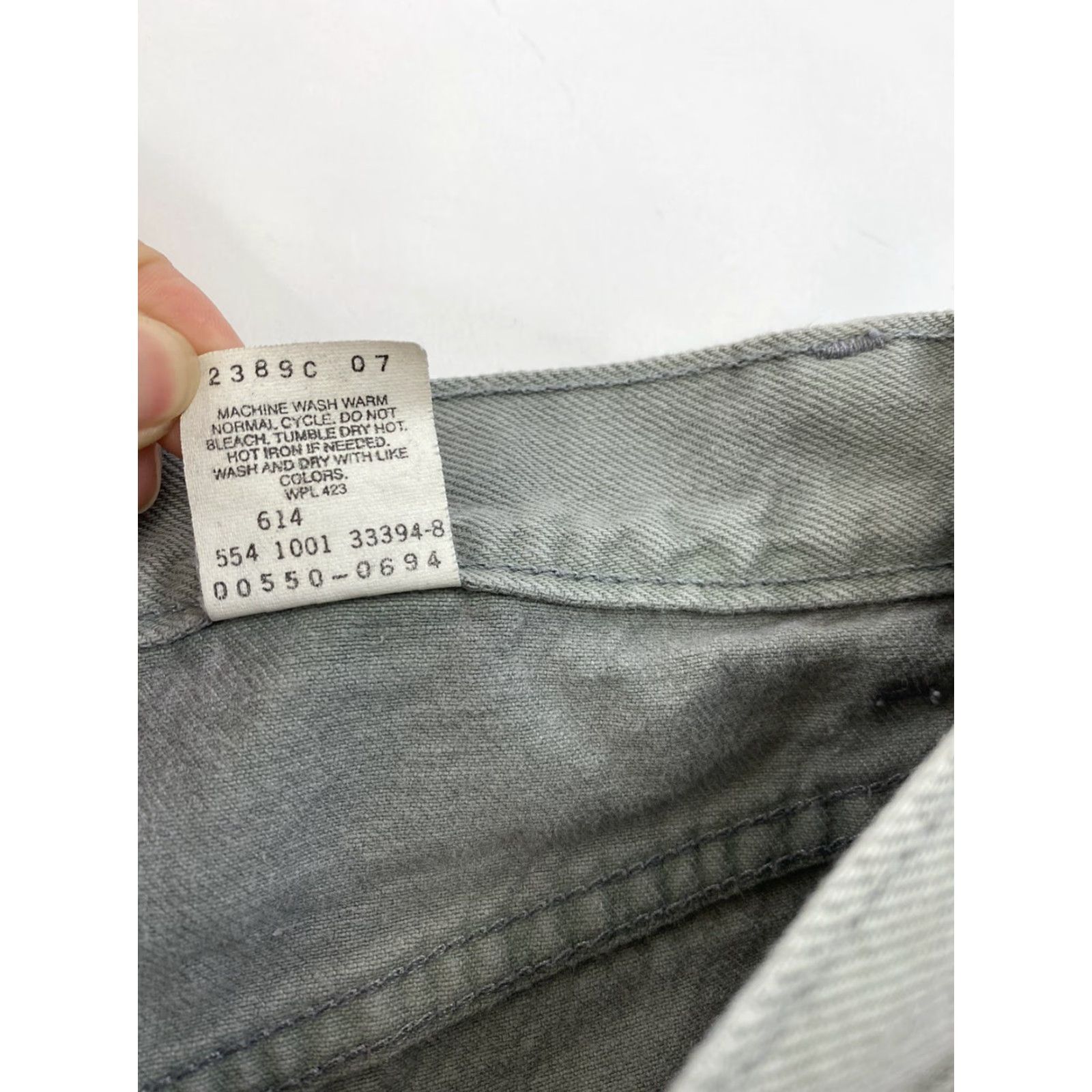 Levi's VINTAGE Levi’s 505 Jeans Mens 34x30 Tagged 36x32 Green Distressed Denim USA Zip Closure 505 Jeans Mens Green USA Vintage Distressed 34x30 Size US 34 / EU 50 - 6 Thumbnail