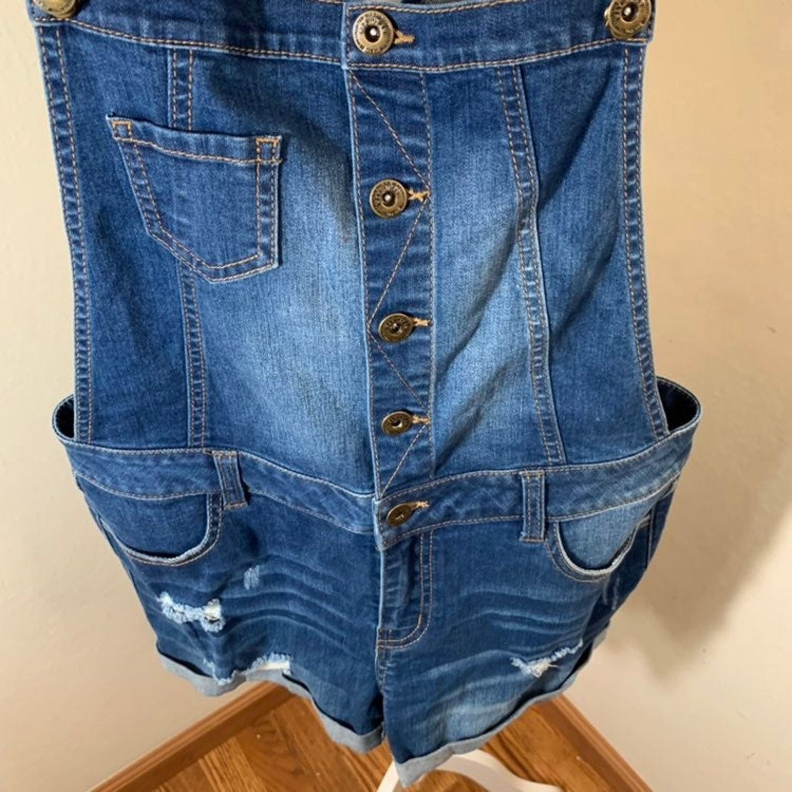 Other Blue jumpsuite jeans size M Size 28" / US 6 / IT 42 - 6 Thumbnail