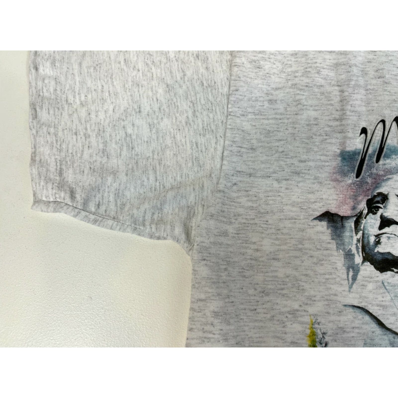 Vintage VINTAGE Mount Rushmore T-Shirt Unisex Adults XL Gray 60% Cotton 40% Polyester 90s Oneita SX? Size US XL / EU 56 / 4 - 6 Thumbnail