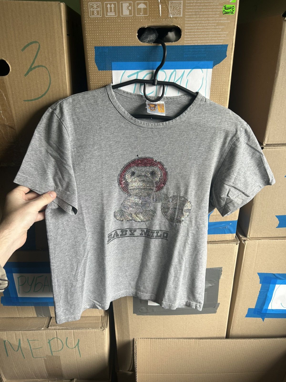 Vintage Vintage Baby Milo Women T-shirt Streetwear Size M Y2K Style Size M / US 6-8 / IT 42-44 - 5 Thumbnail