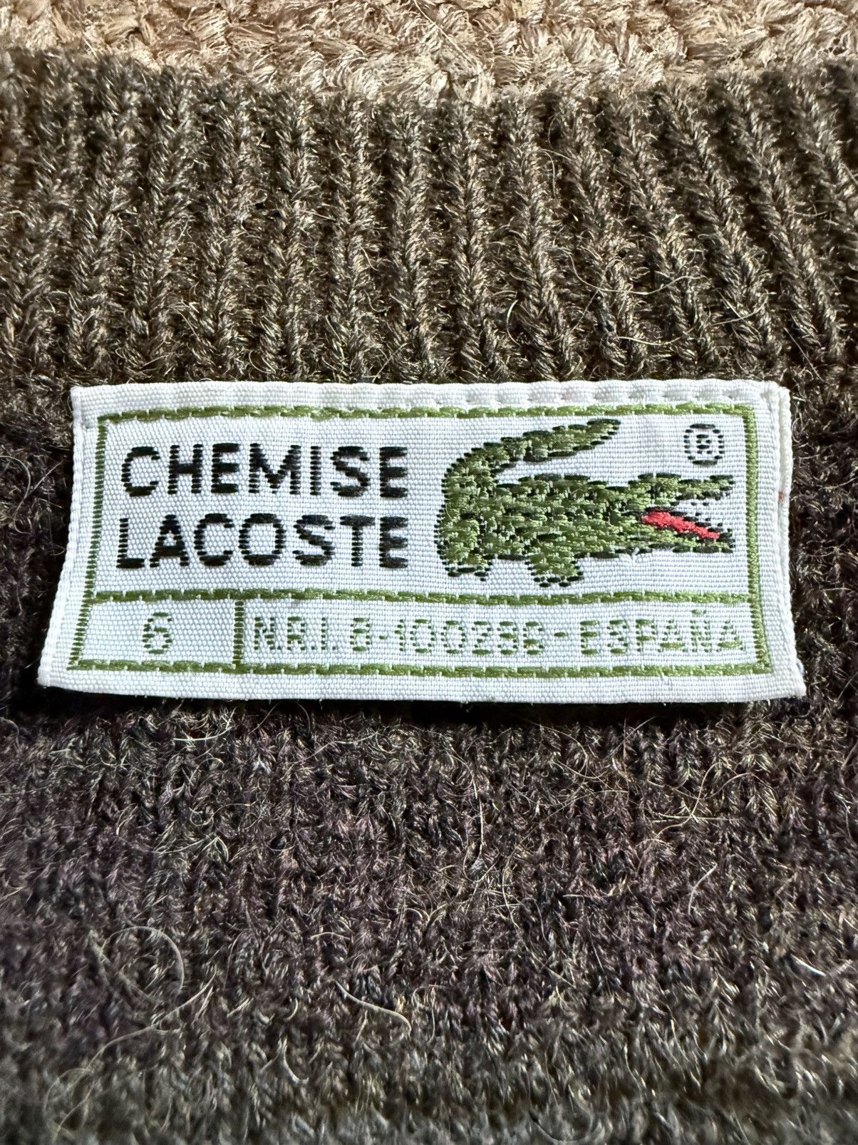 Lacoste Lacoste Knitted Pullover Crewneck Sweater Size US M / EU 48-50 / 2 - 3 Thumbnail
