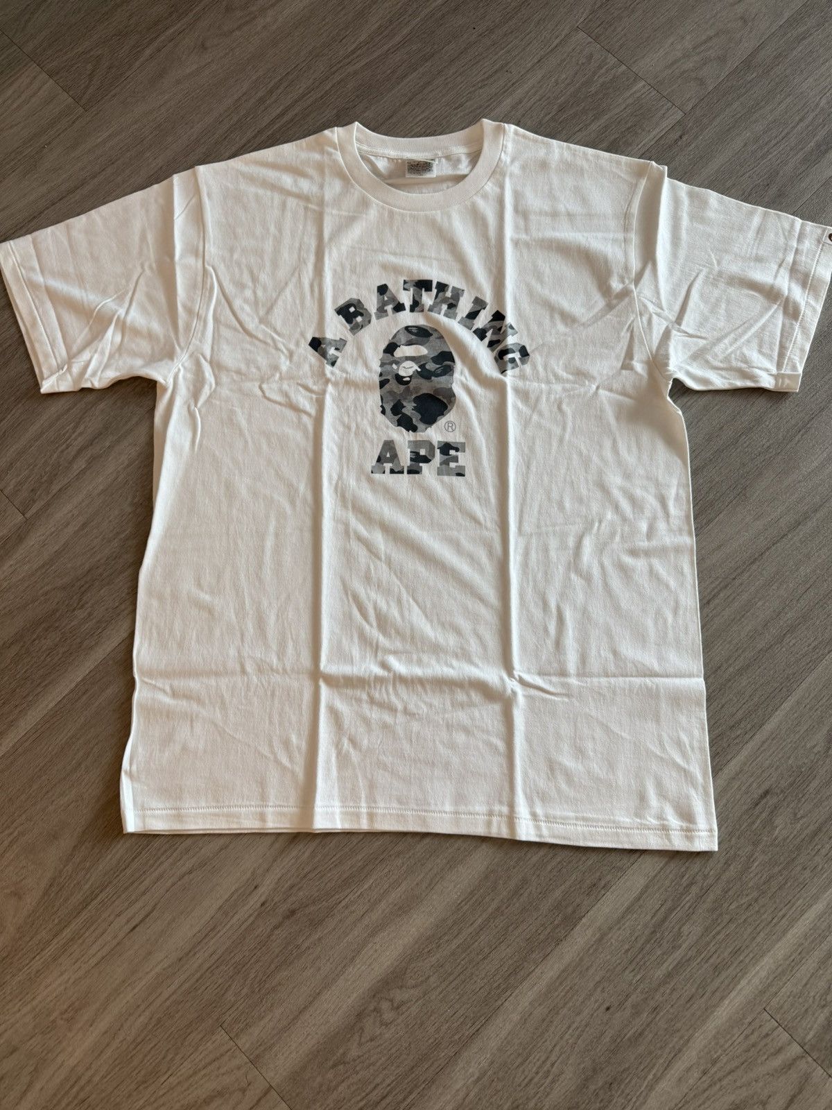 Bape Bape college tee Size US XXL / EU 58 / 5 - 1 Thumbnail