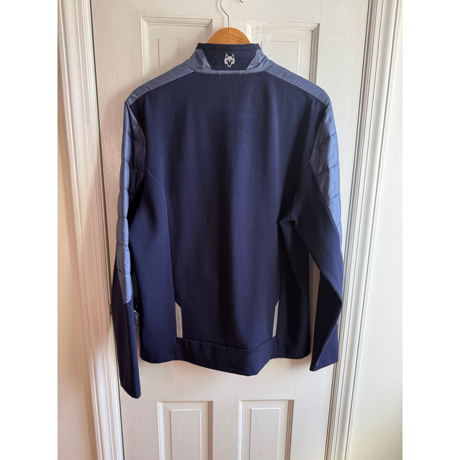 Grenson Greyson Men’s Gratiot Hybrid 1/4 Zip Pullover -Maltese- NWOT Size US M / EU 48-50 / 2 - 3 Thumbnail