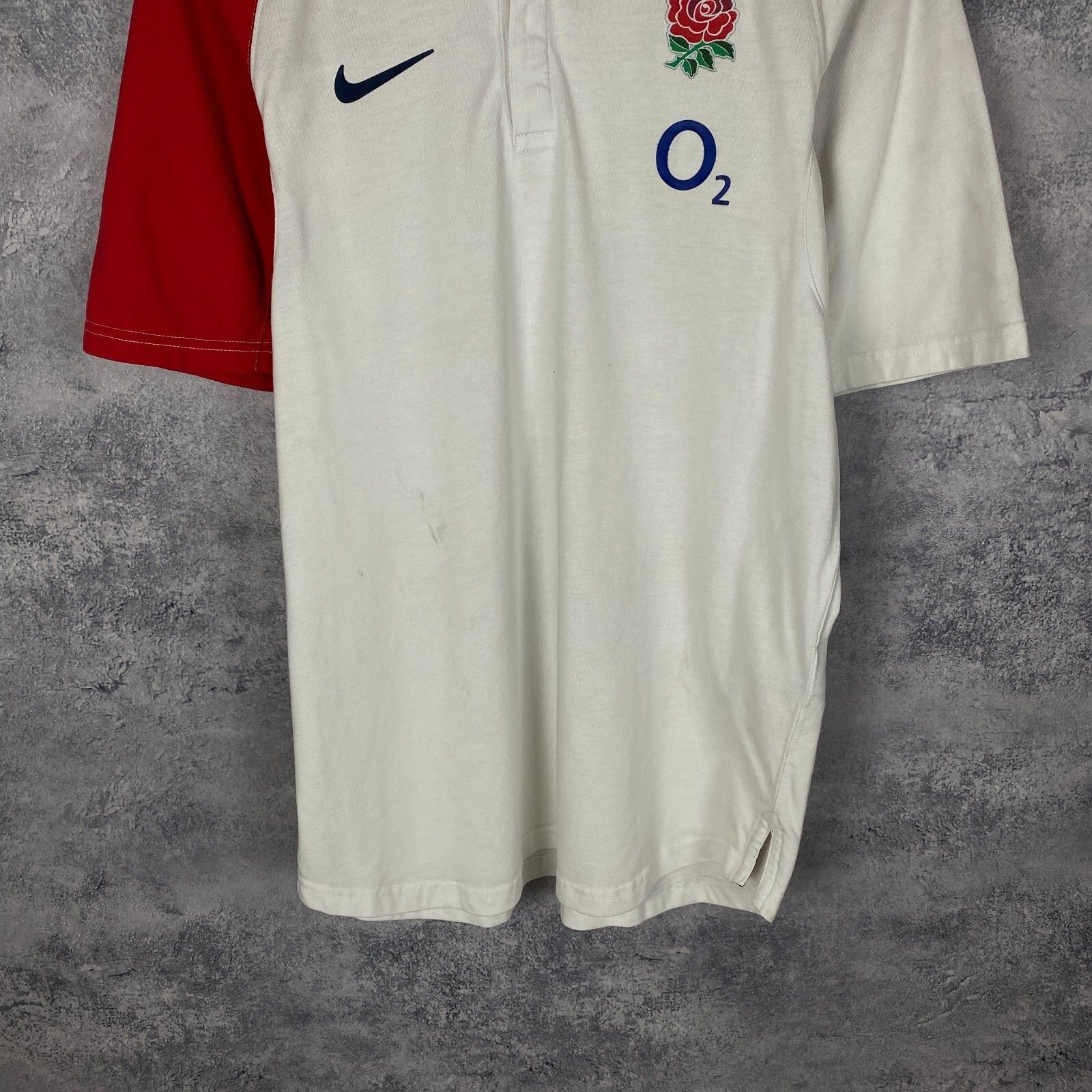 Nike Nike England Polo Shirt Men's Size M White Short Sleeve ` Size US M / EU 48-50 / 2 - 3 Thumbnail