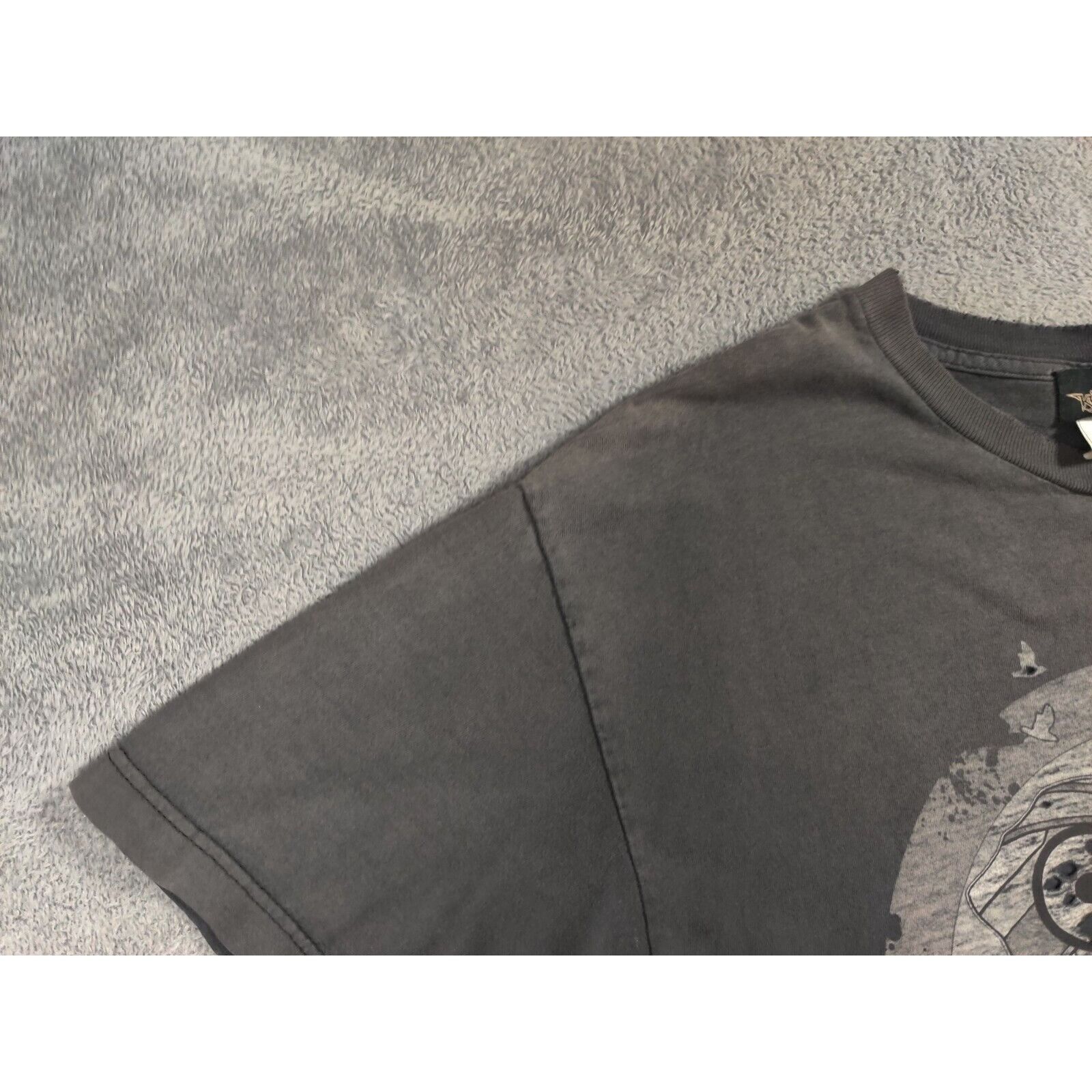 Other VINTAGE Animal Shirt Adult Mens Large Gray Elephant Short Sl Size US L / EU 52-54 / 3 - 2 Thumbnail