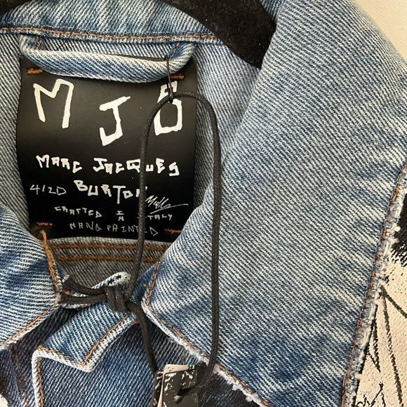 Marc Jacques Burton MJB MARC JACQUESBURTON "MJB" PAXDENIM JACKET IN BLUE EU48 US Size US M / EU 48-50 / 2 - 6 Thumbnail