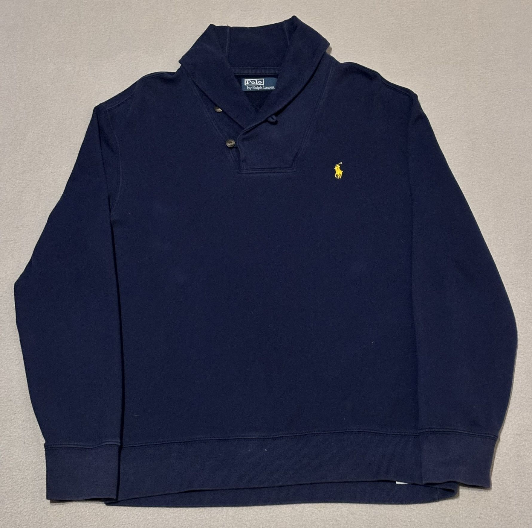 Polo Ralph Lauren Polo Ralph Lauren Shawl Collar Sweater, Size L Size US L / EU 52-54 / 3 - 5 Thumbnail
