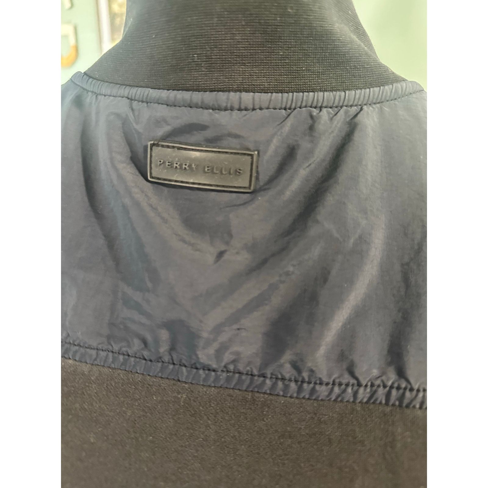 Perry Ellis Perry Ellis Quilted Vest Lightweight Full-Zip Pockets Size US XXL / EU 58 / 5 - 7 Thumbnail
