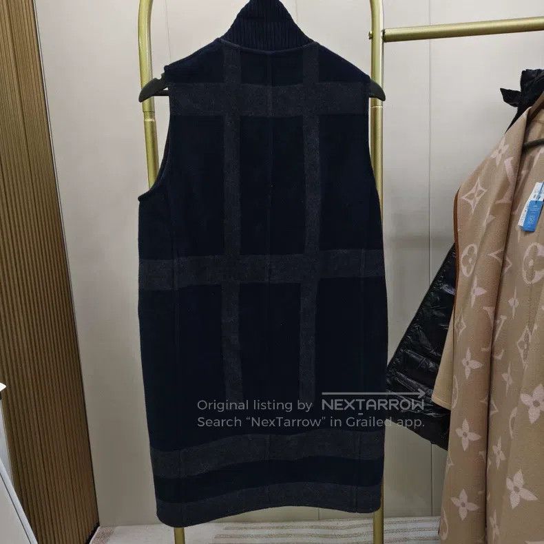 Hermes Hermes Plaid Cashmere Sleeveless Coat Size XS / US 0-2 / IT 36-38 - 2 Thumbnail