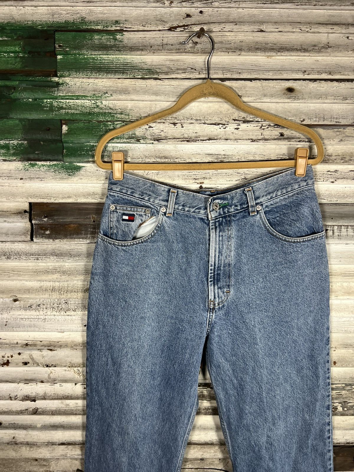 Tommy Hilfiger × Vintage Vintage Tommy Hilfiger Jeans Size US 32 / EU 48 - 3 Thumbnail