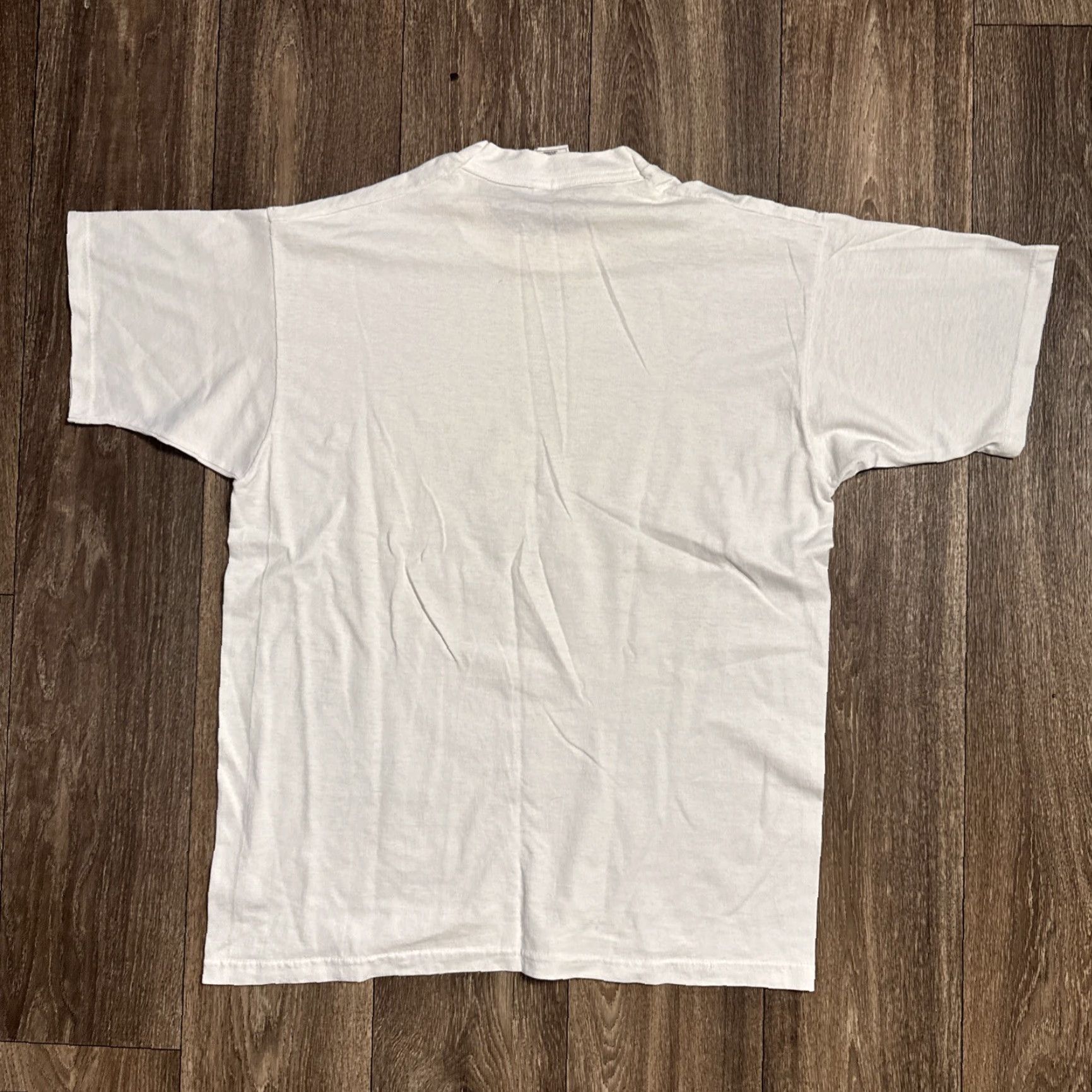 Fruit Of The Loom VINTAGE 1996 Bird House Art Cute Nature Grandma Style T-Shirt Large White Unisex Adults L Shirt Men Women Birds Nature Fruit of the Loom Mens Womens Size US L / EU 52-54 / 3 - 6 Thumbnail