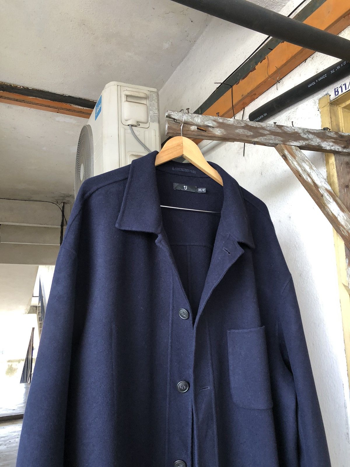 Jil Sander Nice Piece🔥 Jil Sander x Uniqlo Wool Button Jacket Size US XXL / EU 58 / 5 - 5 Thumbnail