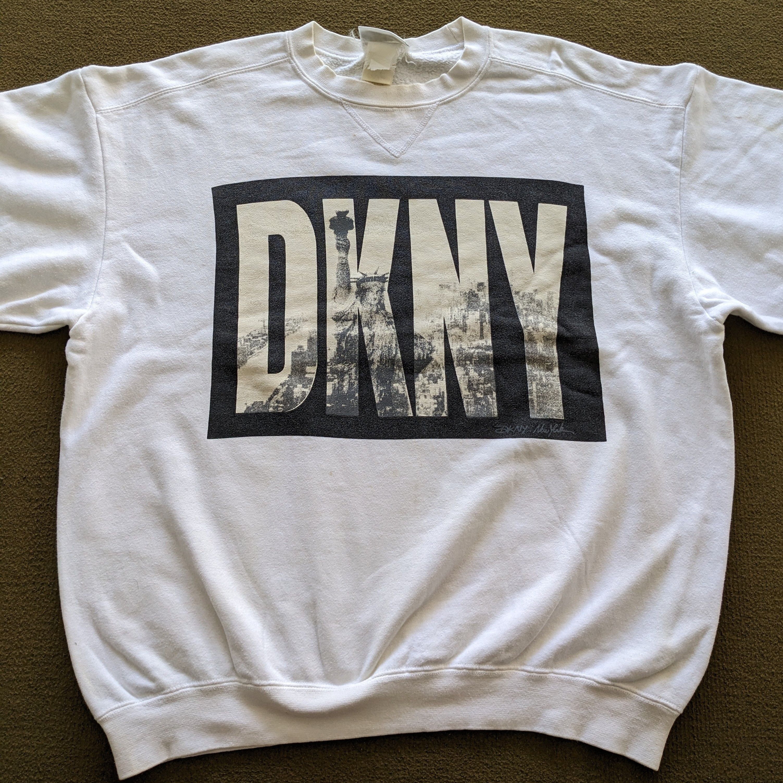 Vintage Vintage DKNY JEANS Skateboard Style Sweatshirt Size US L / EU 52-54 / 3 - 2 Thumbnail