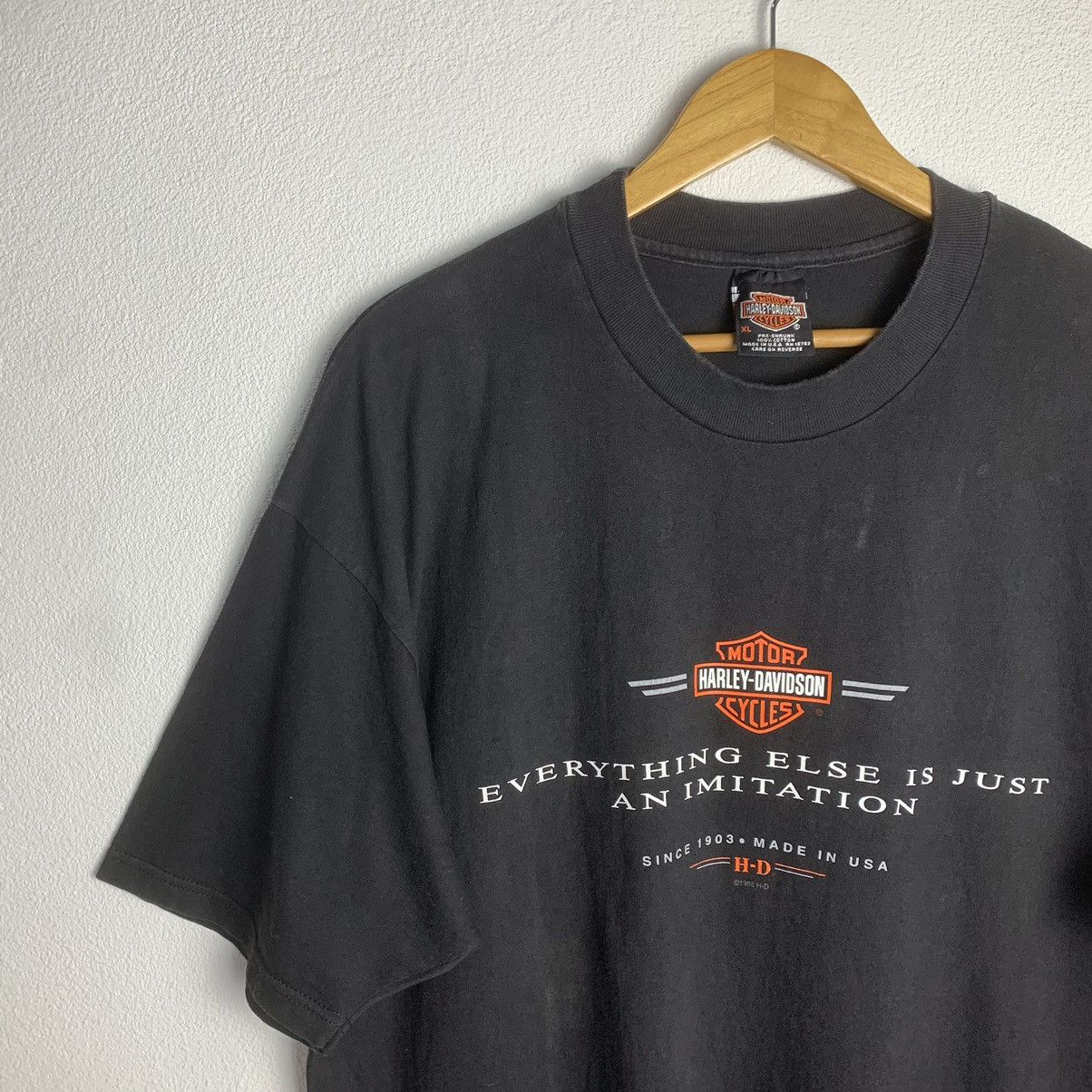 Harley Davidson 90s Vintage Harley Davidson T-Shirt Size US XL / EU 56 / 4 - 4 Thumbnail