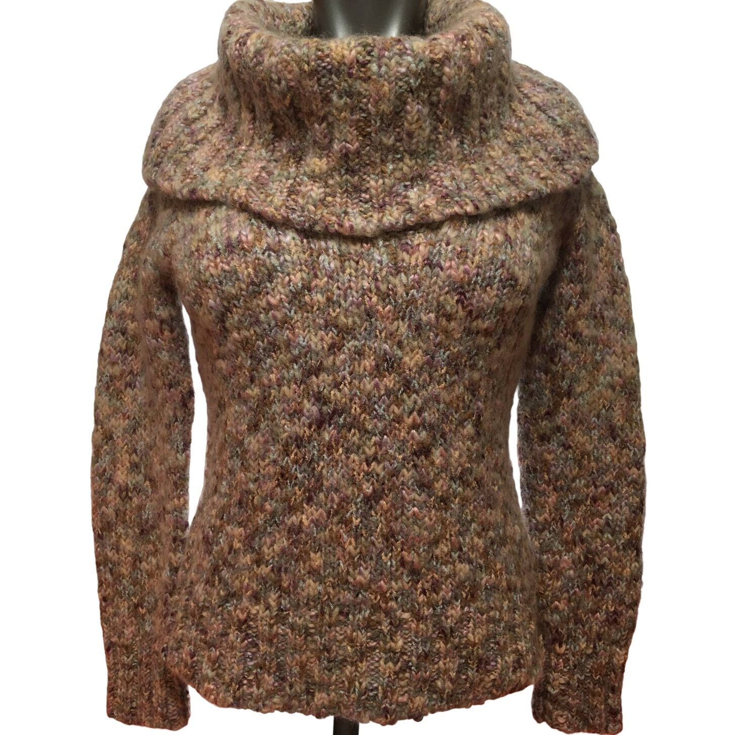 Other Susan Bristol Medium Cowl Neck 40% Wool Pull Over Sweater Size M / US 6-8 / IT 42-44 - 1 Thumbnail