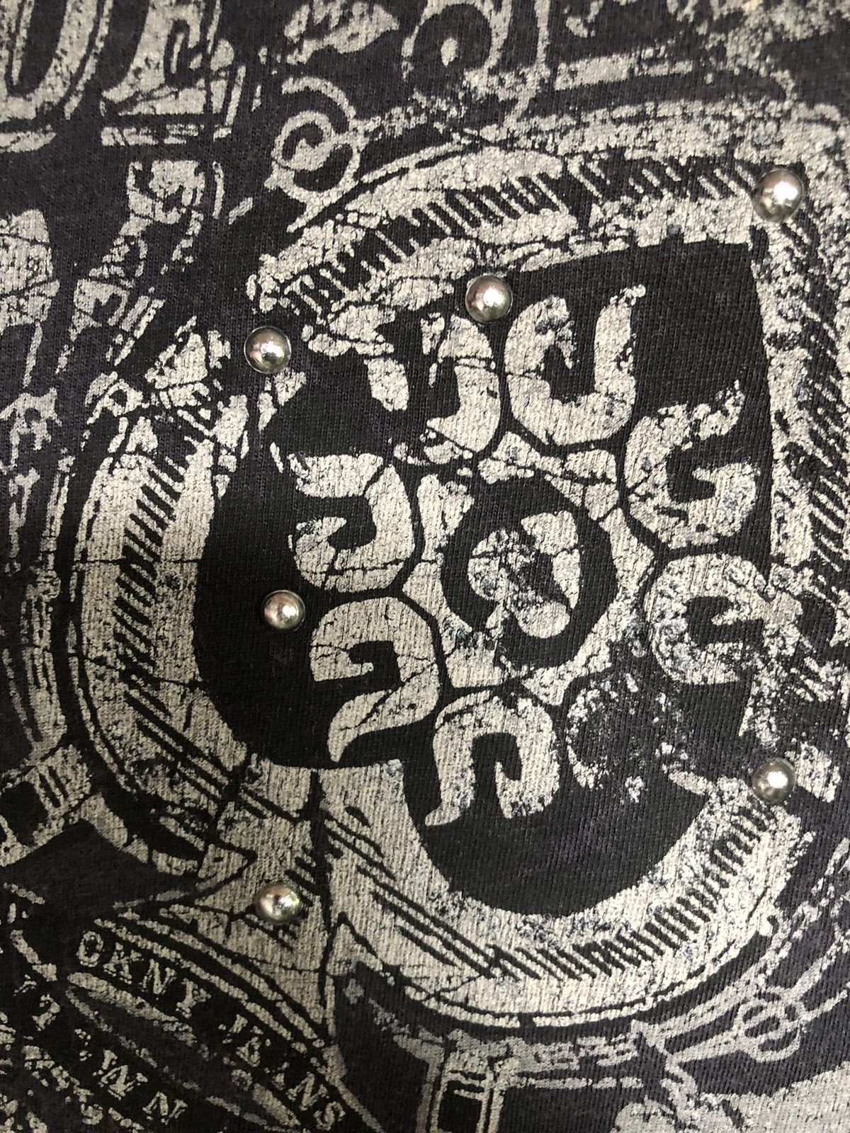 Affliction × Vintage Vintage Y2K DKNY Affliction Tshirts Size US L / EU 52-54 / 3 - 9 Thumbnail