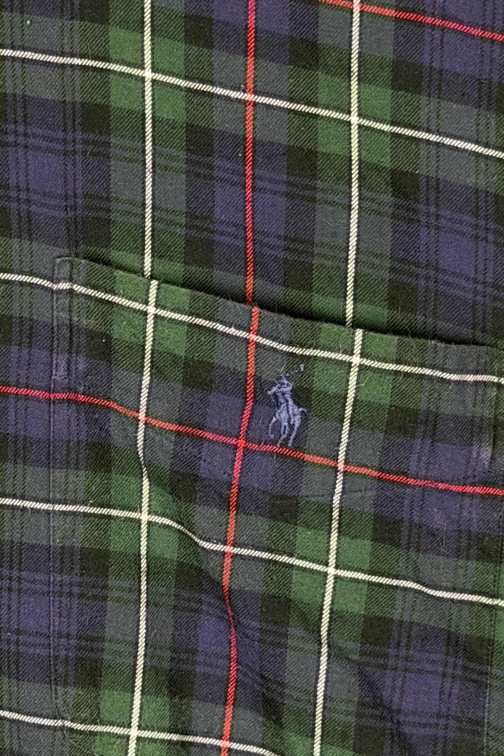Polo Ralph Lauren Vintage Polo Ralph Lauren Tartan Shirt XL Elliott Fit 90s Size US XL / EU 56 / 4 - 5 Thumbnail