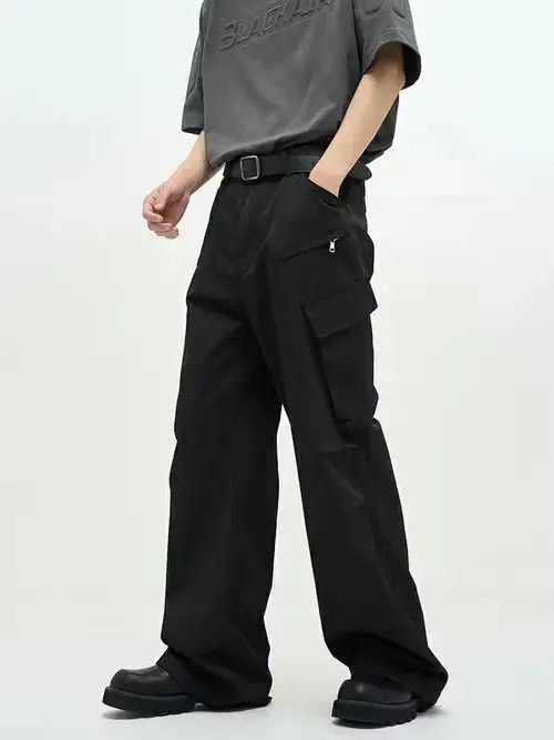 Vintage baggy cargo utility pants Size US 32 / EU 48 - 1 Thumbnail